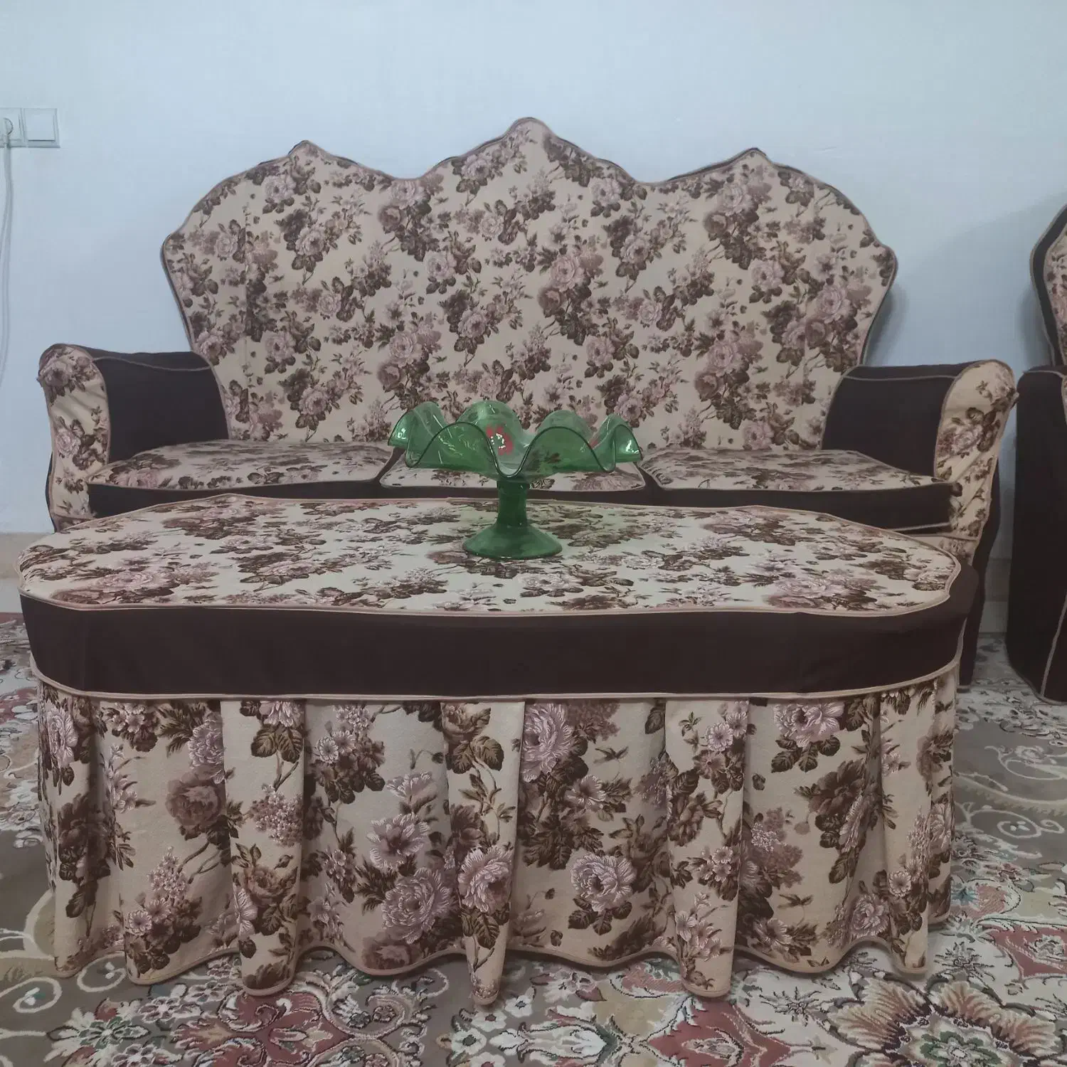 مبل ۹نفره استیل|مبلمان خانگی و میز عسلی|حبیب آباد, |دیوار