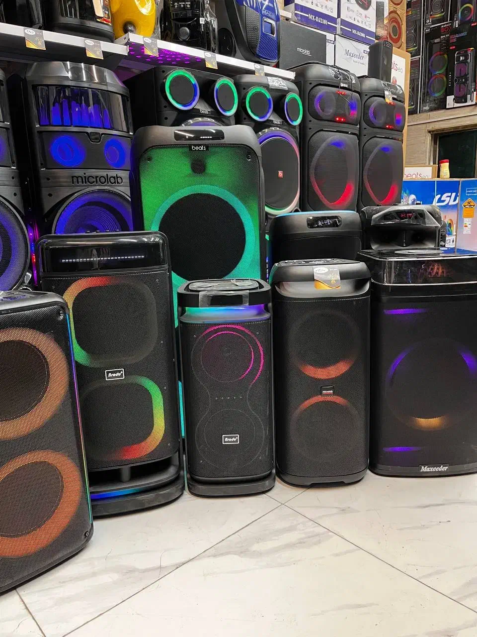 اسپیکر هارمن کاردن JBL beats میکرولب 3D|سیستم صوتی خانگی|تهران, شمیراننو|دیوار