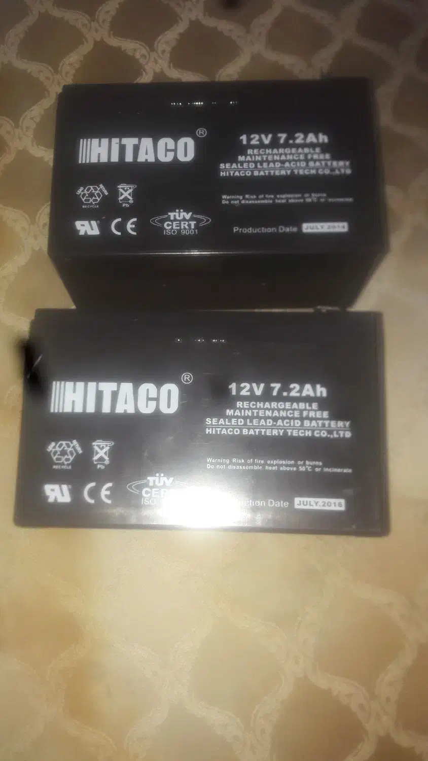 باتری۱۲ولت۷.۲آمپر|قطعات و لوازم جانبی رایانه|کرج, حیدرآباد|دیوار