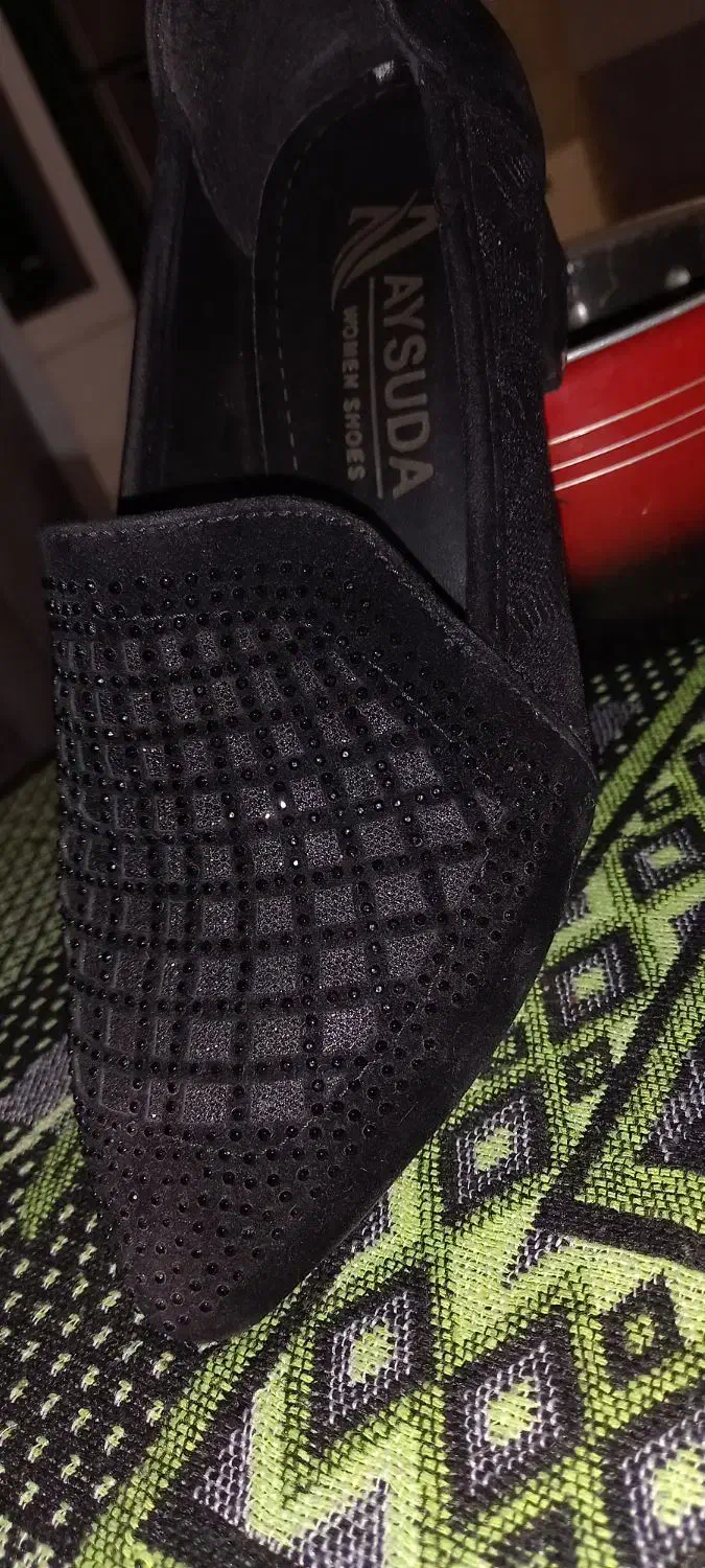 کفش مشکی مجلسی|کیف، کفش، کمربند|فسا, |دیوار