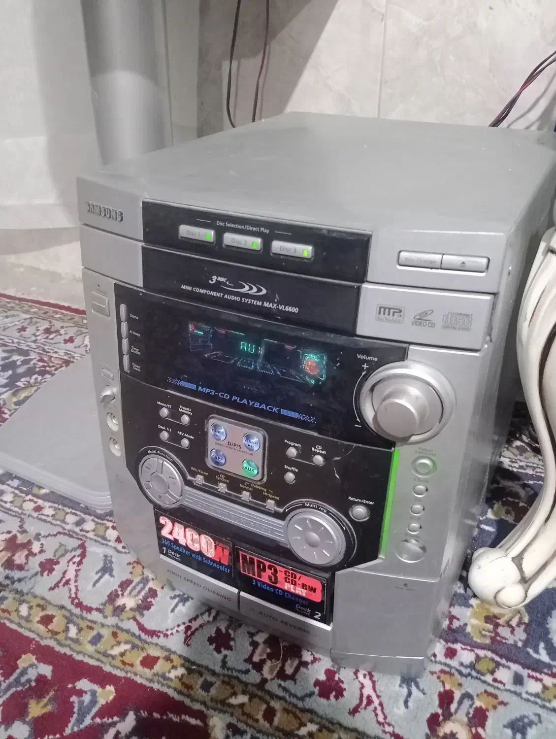 ضبط سامسونگ 2400|سیستم صوتی خانگی|نیشابور, مازول|دیوار