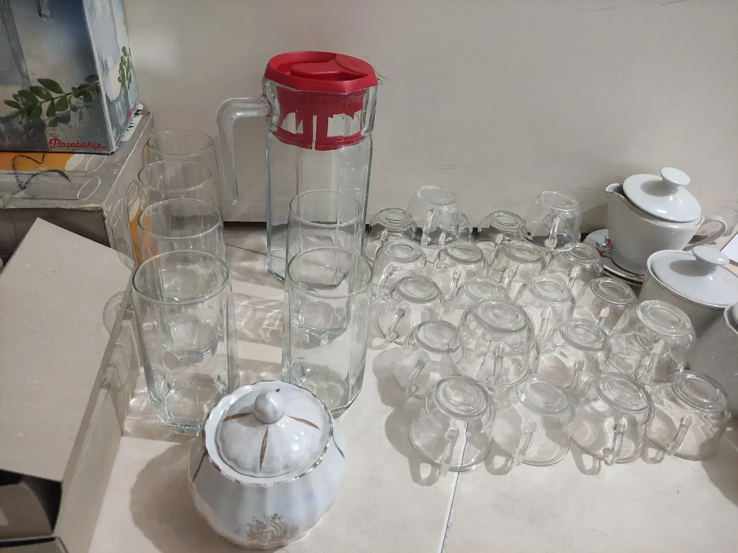 استکان پارچ لیوان قندون|ظروف سرو و پذیرایی|تهران, سلسبیل جنوبی|دیوار