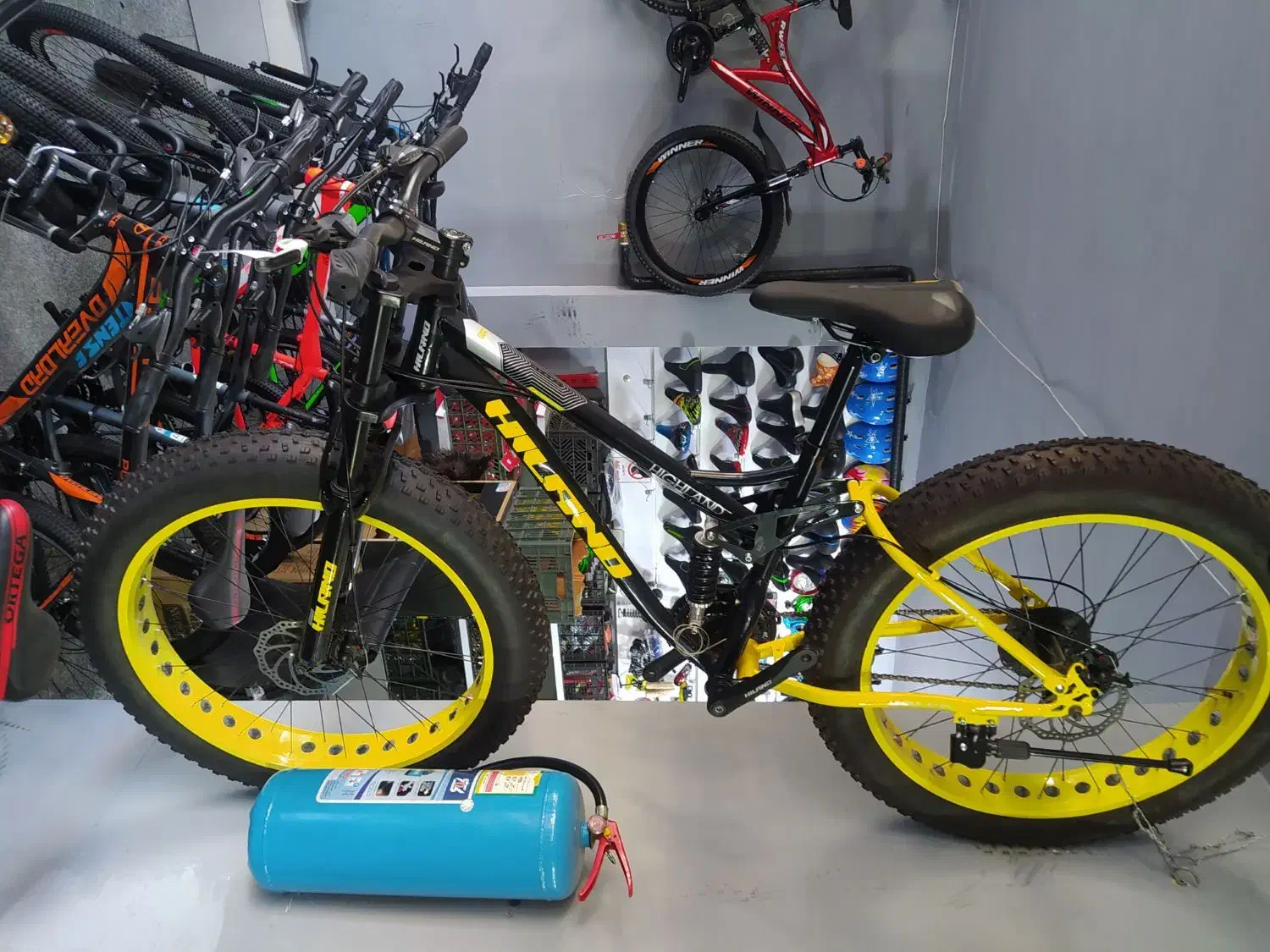 دوچرخه افرود لاستیک پهن|دوچرخه، اسکیت، اسکوتر|کرج, ساماندهی|دیوار