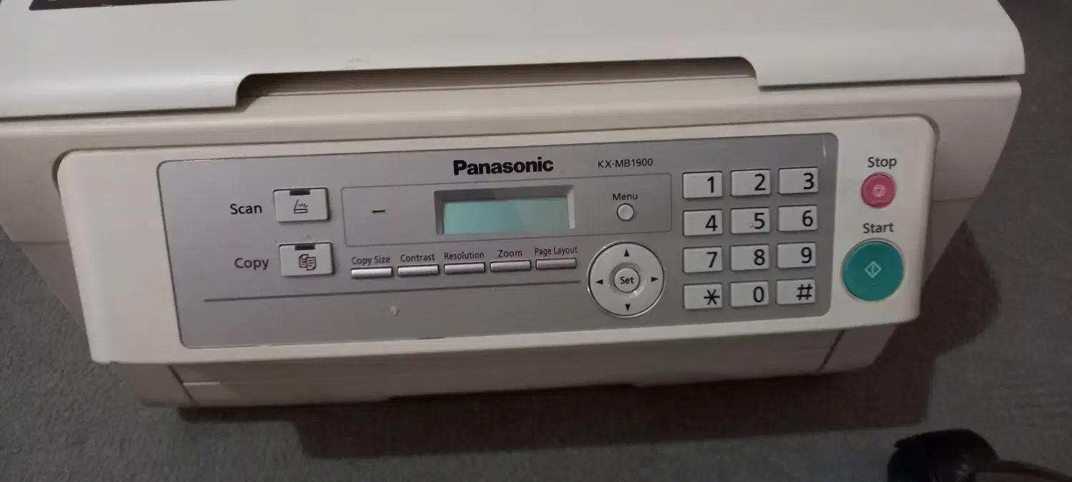 پرینتر سه کاره پاناسونیک|پرینتر، اسکنر، کپی، فکس|شوشتر, |دیوار