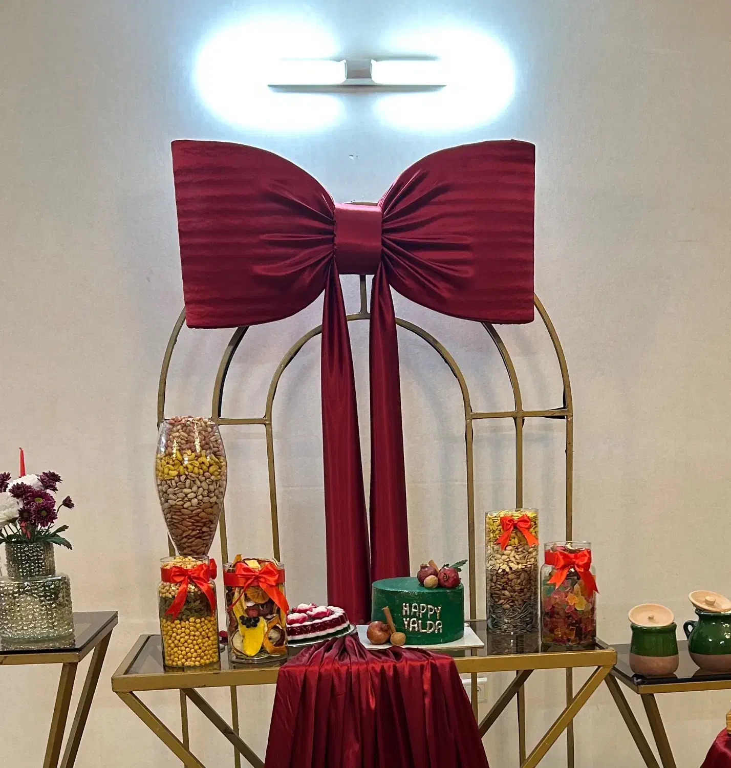 دکور یلدا دیزاین تولد جشن حنابندان|صنایع دستی و سایر لوازم تزئینی|اصفهان, الهیه|دیوار