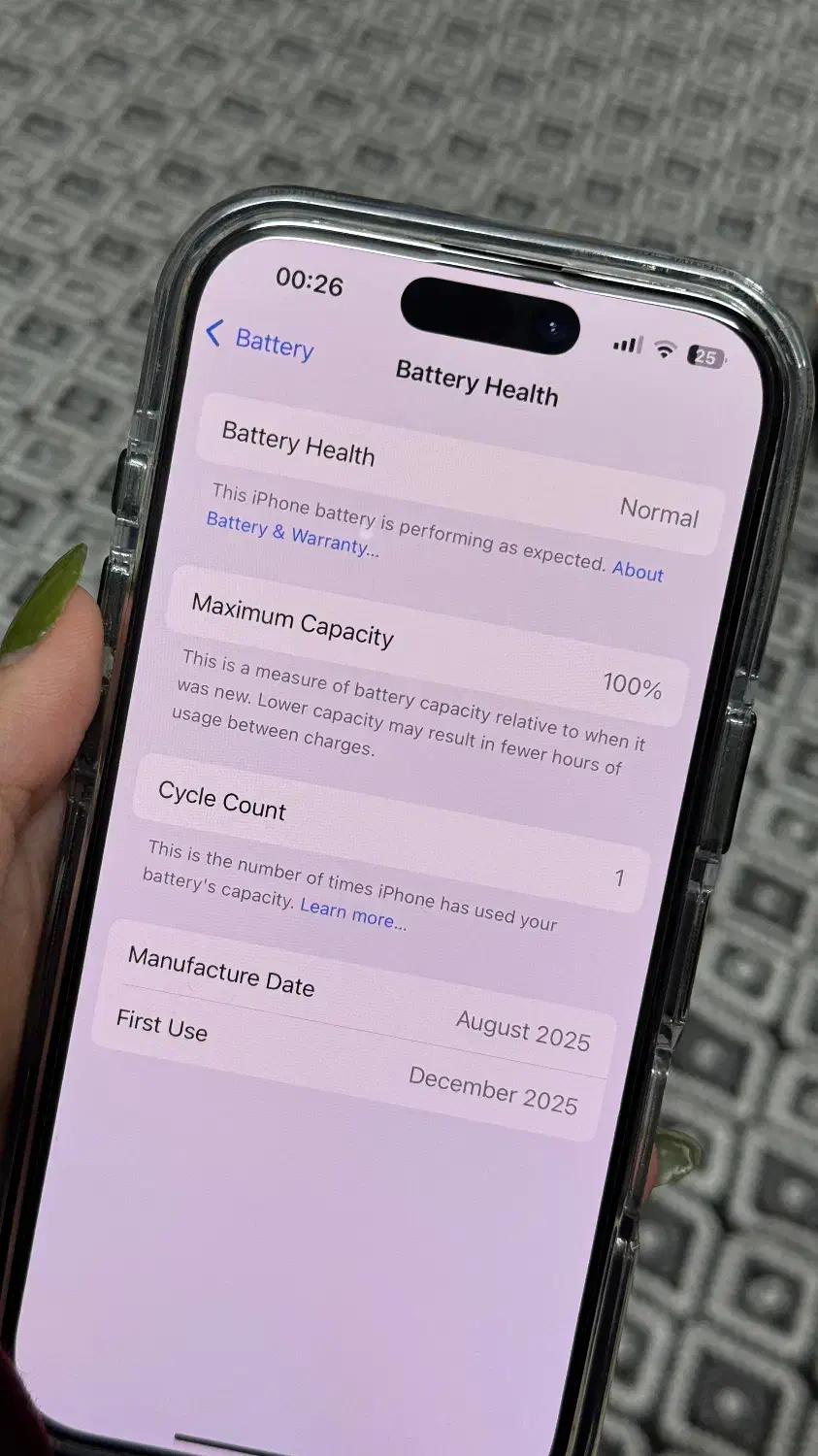 Iphone 16 pro national 128gig ch|موبایل|تهران, ایران|دیوار