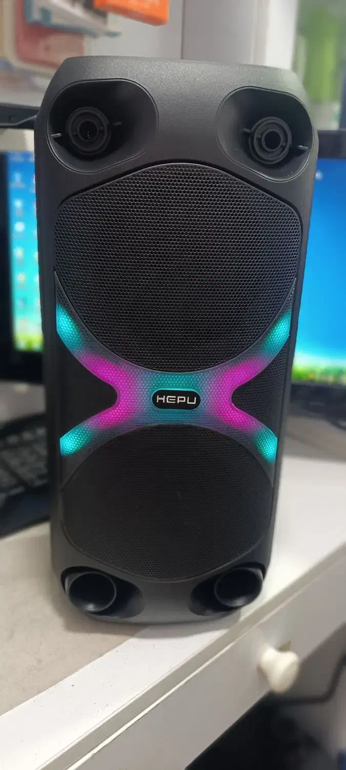 اسپیکر بلوتوثی HEPU|سیستم صوتی خانگی|همدان, |دیوار