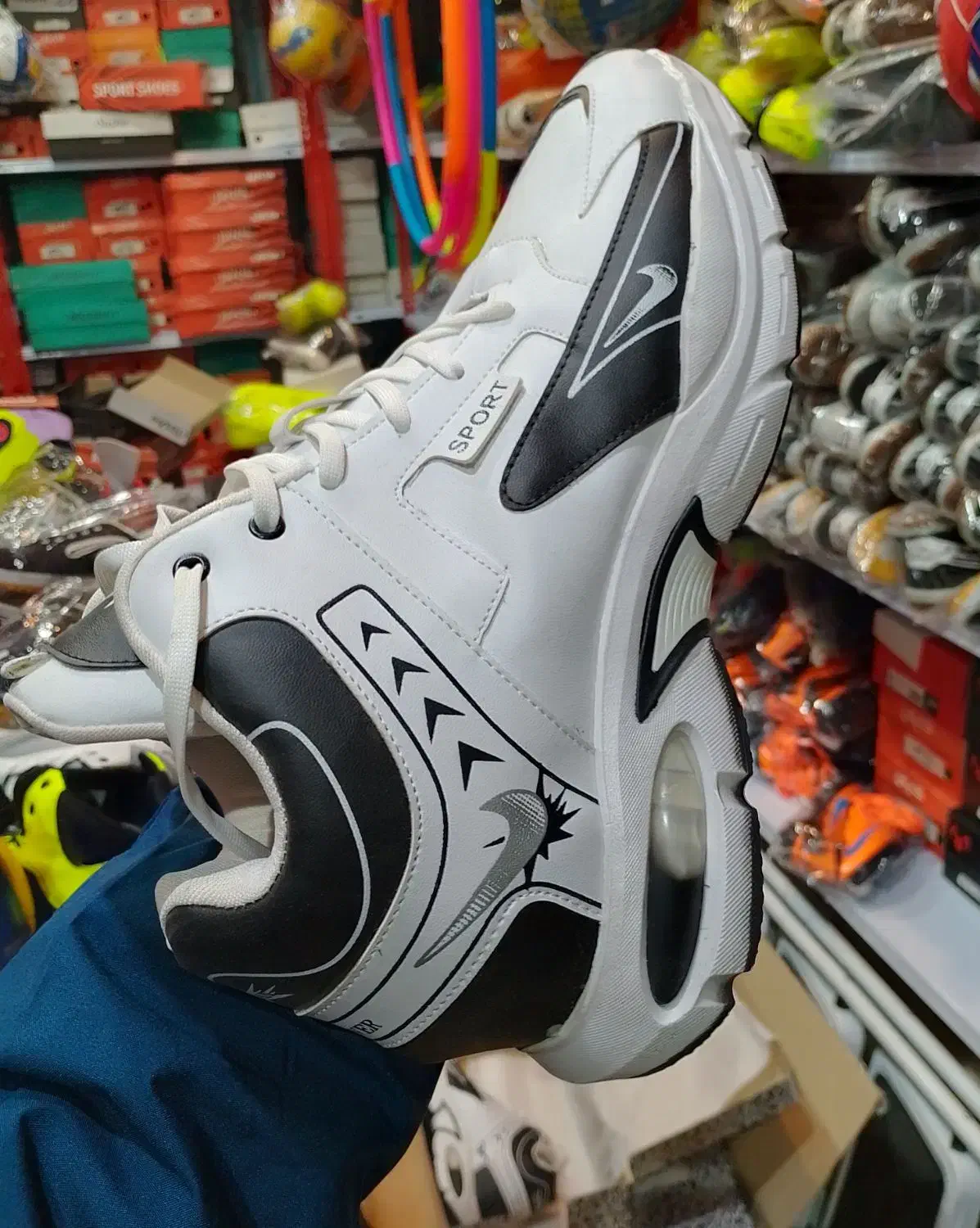 کفش نایک بسکتبال والیبال|کیف، کفش، کمربند|زنجان, |دیوار