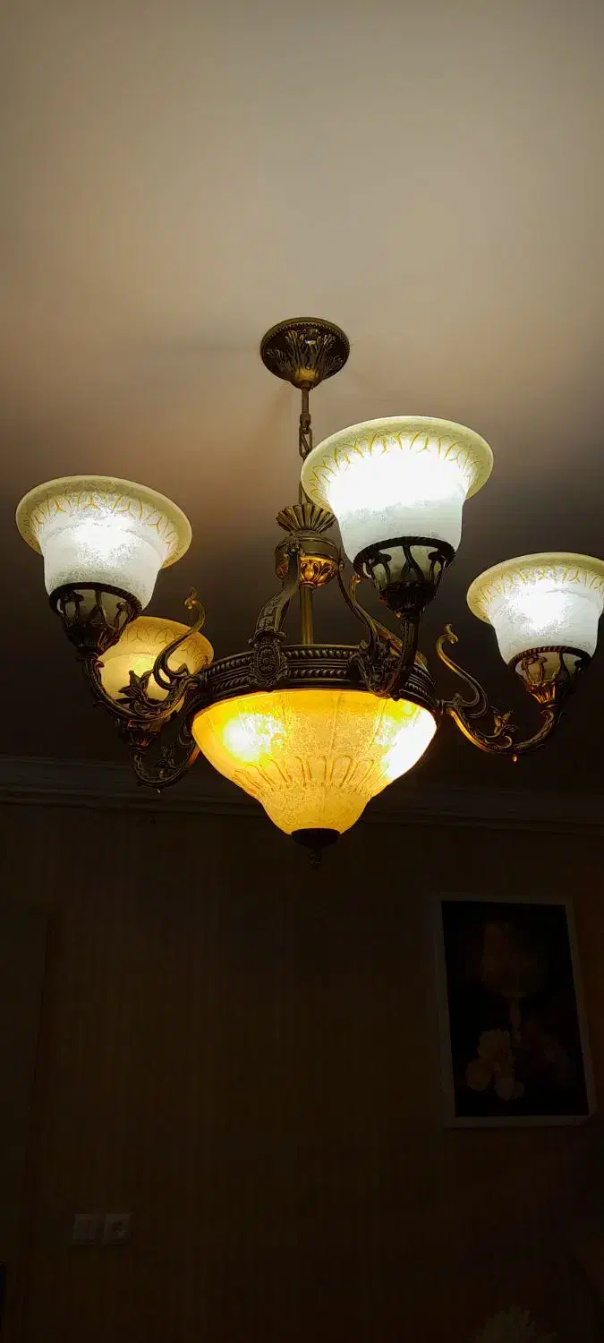 لوستر پذیرایی و آشپزخانه|لوستر و چراغ آویز|مشهد, یوسفیه (شهرک غرب)|دیوار