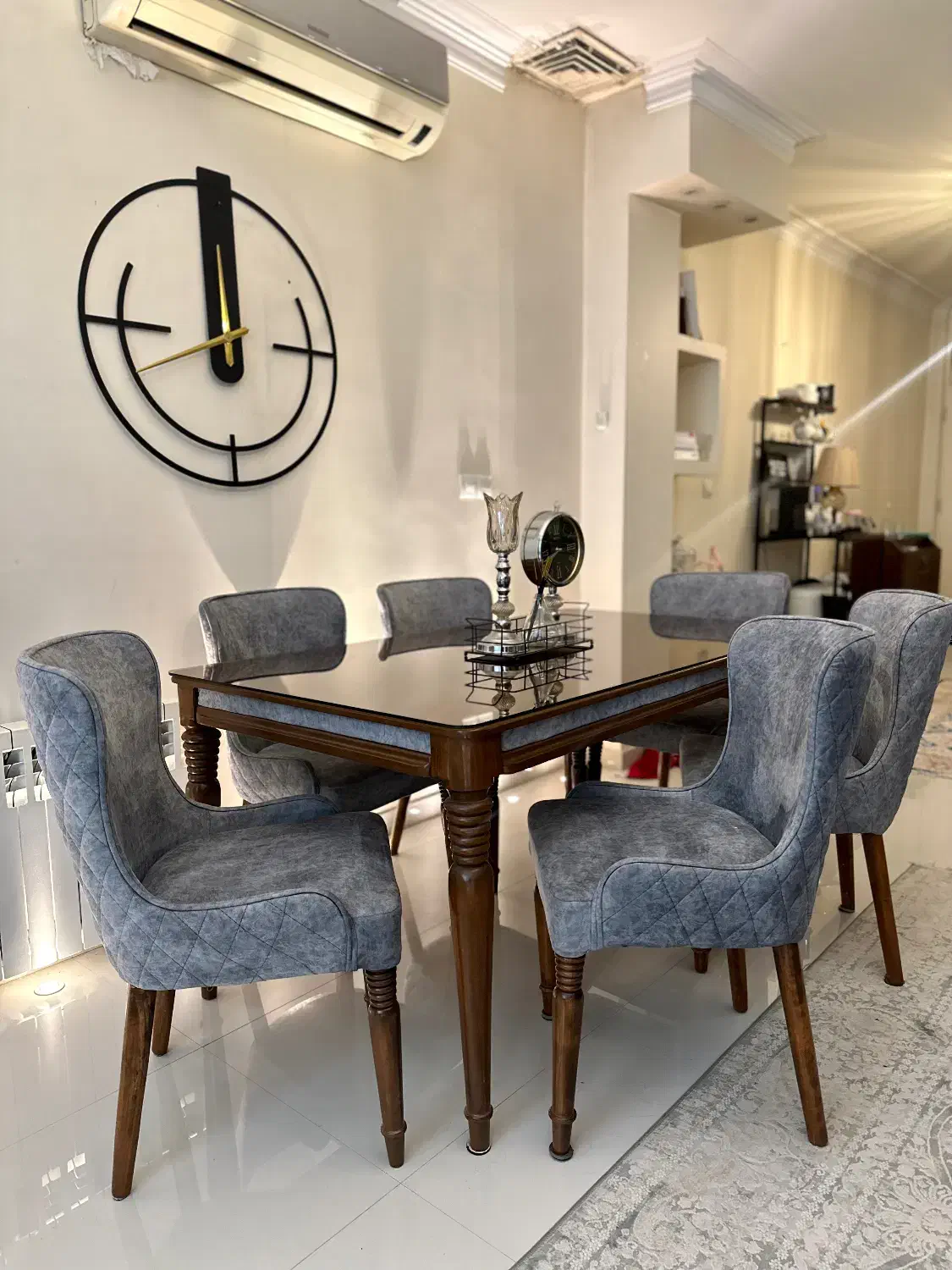 ۶ نفره مناسب جهیزیه عروس|میز و صندلی غذاخوری|تهران, مدائن|دیوار