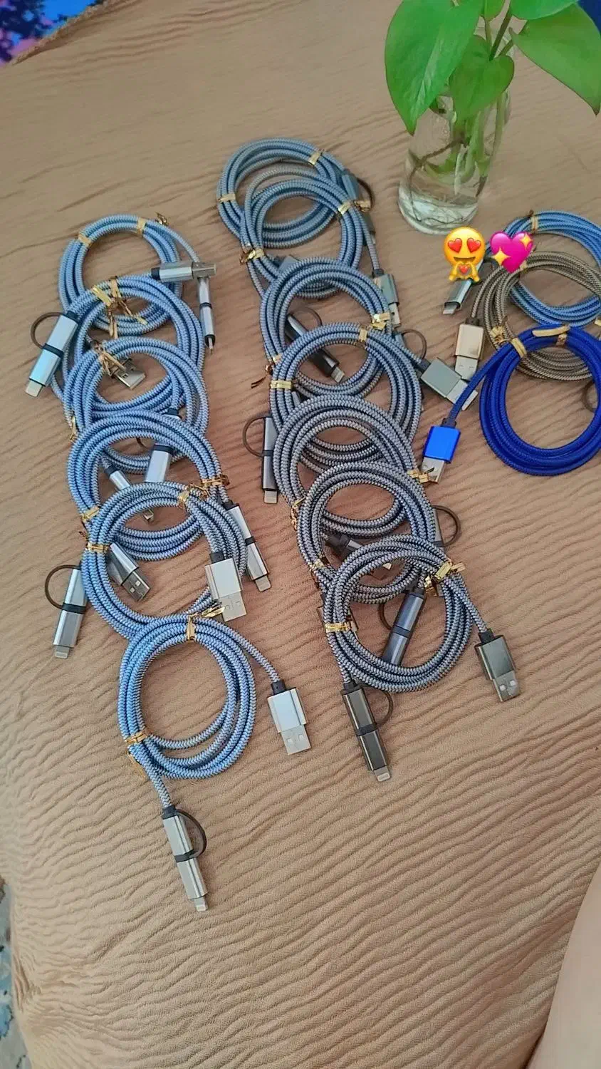 کابل شارژر دوکاره|لوازم جانبی موبایل و تبلت|پاکدشت, پاکدشت (مامازند)|دیوار