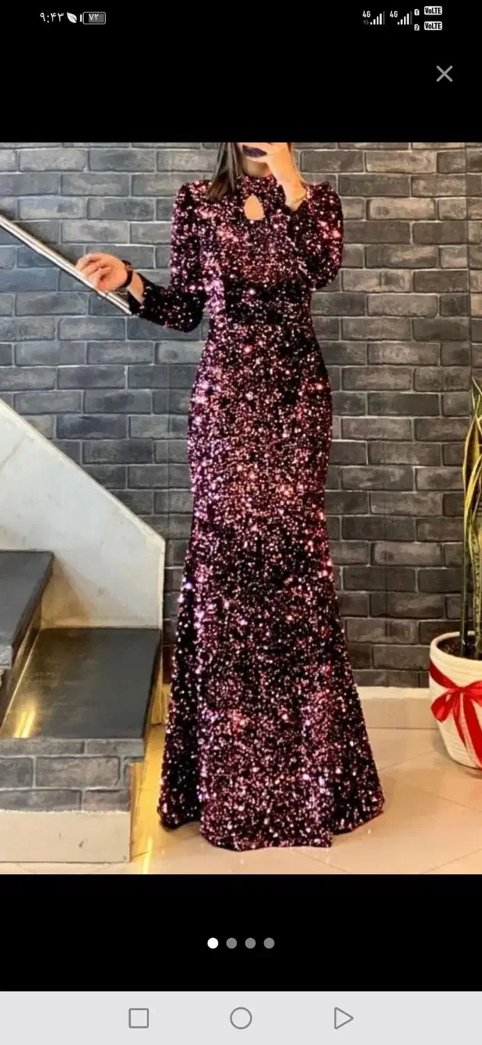 لباس شب/لباس مجلسی/ماکسی|لباس|ورامین, ورامین|دیوار