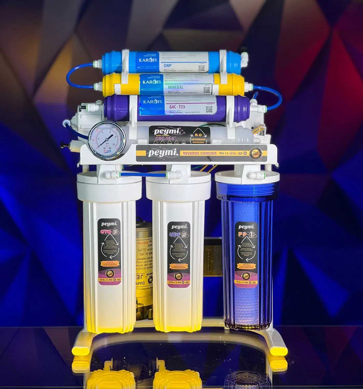 نمایندگی دستگاه تصفیه آب در ورامین (8مرحله تایوان)|آب‌سردکن و تصفیه آب|ورامین, خیر آباد|دیوار