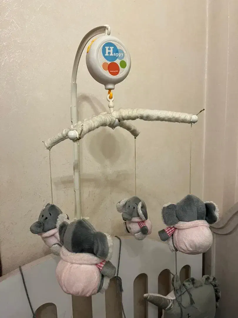 آویز تخت کودک موزیکال چرخشی|اسباب و اثاث بچه|ری, حمزه‌آباد|دیوار