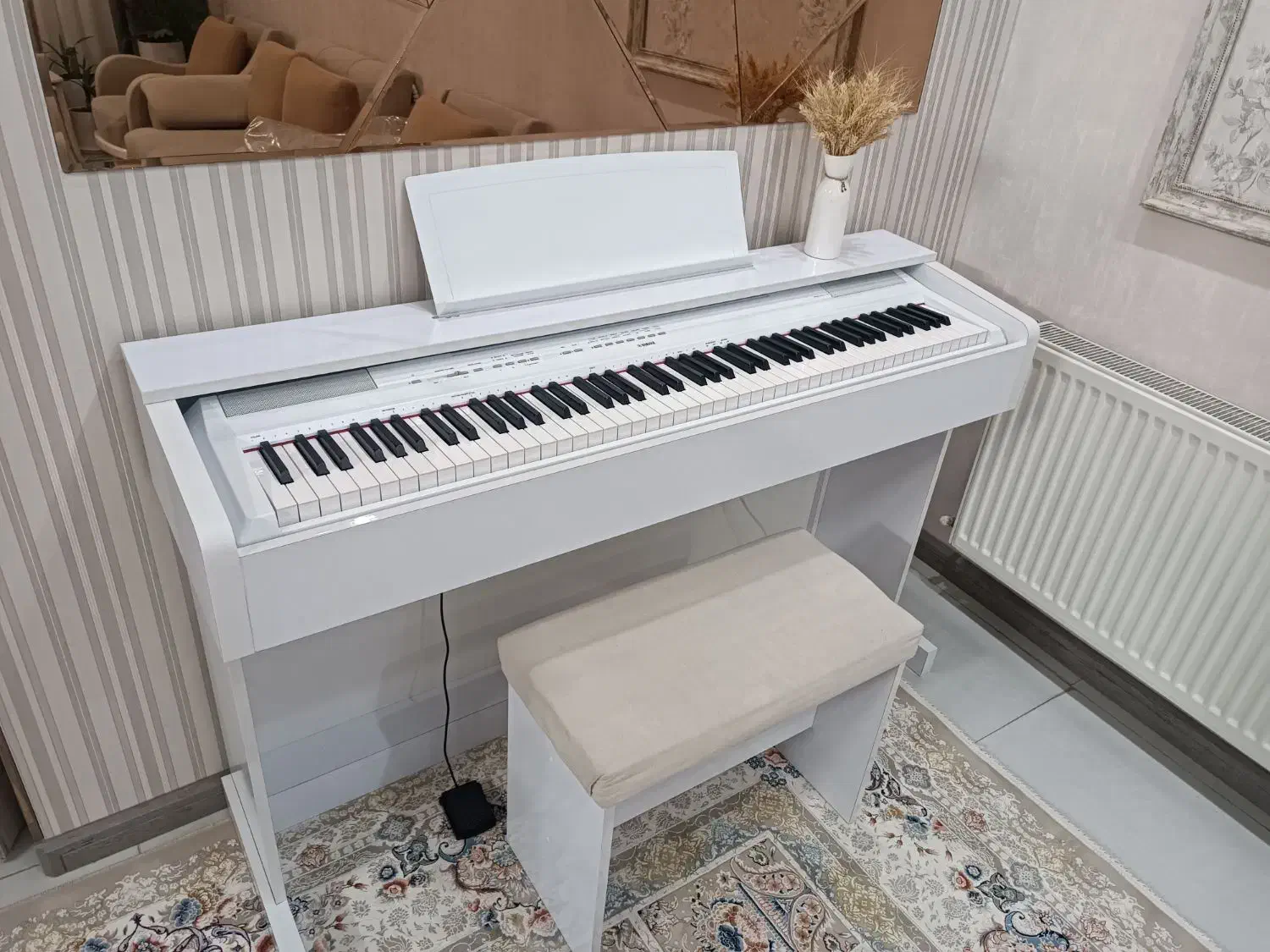 پیانو یاماها p115|پیانو، کیبورد، آکاردئون|مشهد, جاهد شهر|دیوار