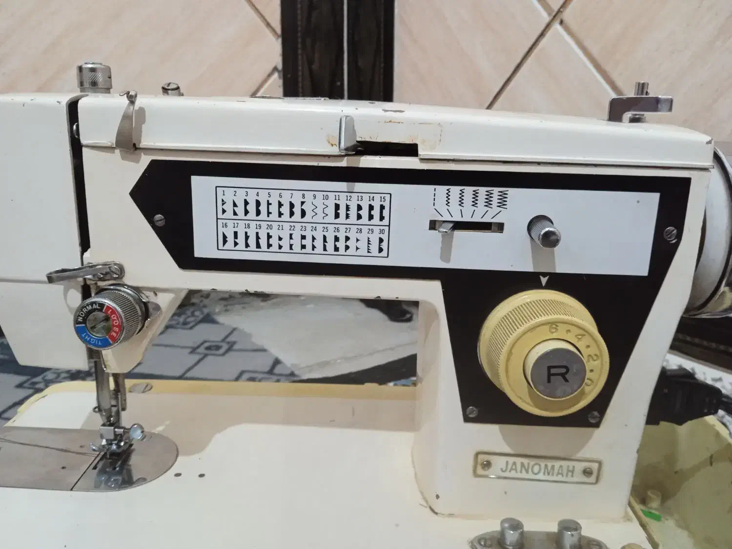 چرخ خیاطی|چرخ خیاطی و ریسندگی|کهنوج, |دیوار