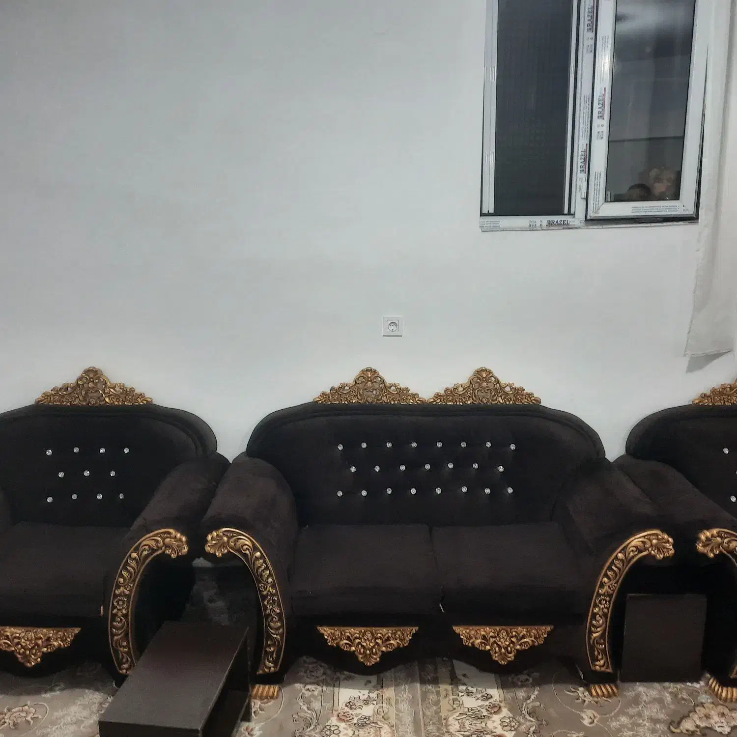 مبل سلطنتی|مبلمان خانگی و میز عسلی|دیواندره, |دیوار