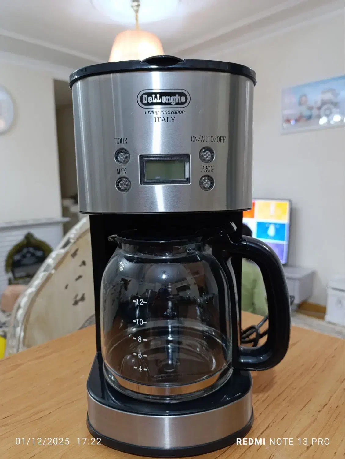 قهوه سازدلونگی اصل ایتالیا کاملانو|سماور، چایساز، قهوهساز|ری, دولتآباد|دیوار