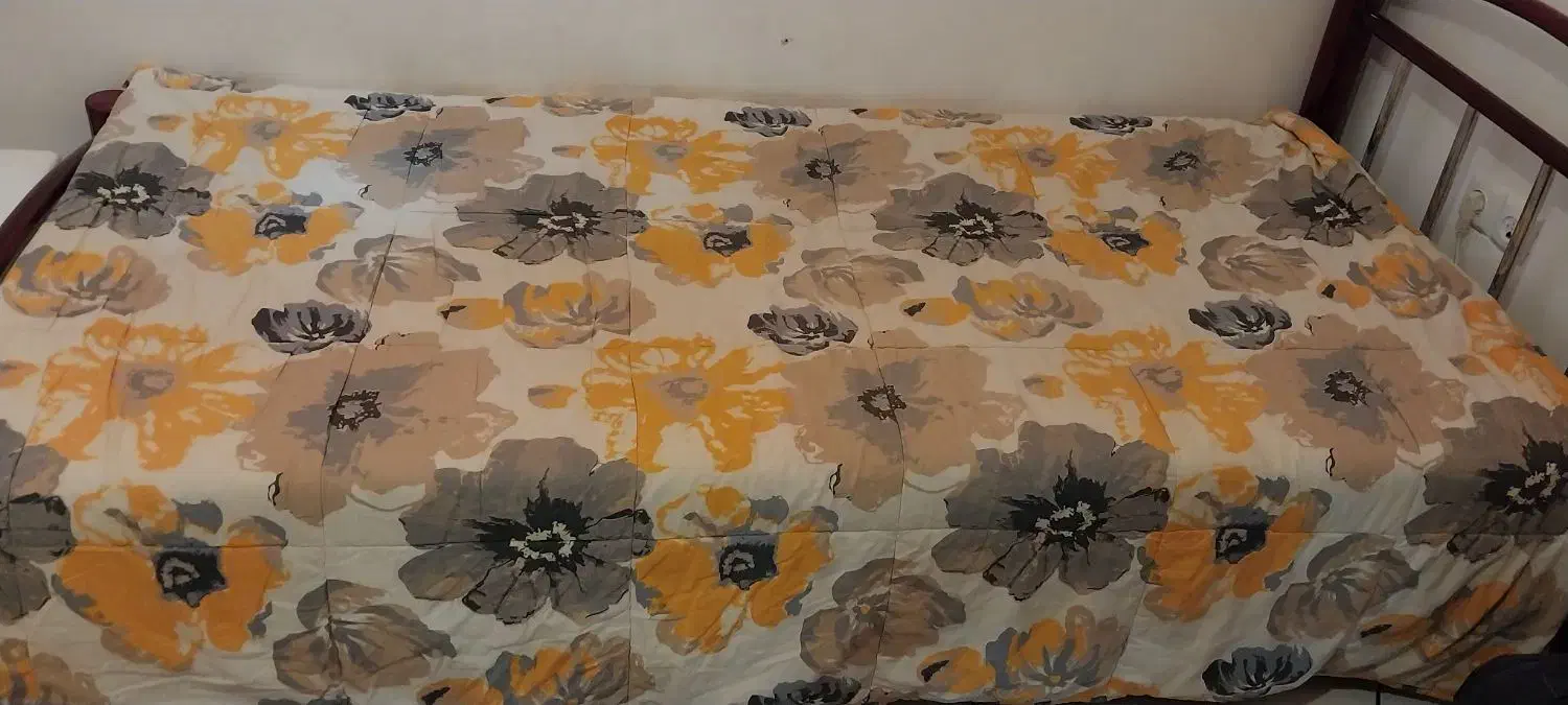 تخت یک نفره فلزی|تخت و سرویس خواب|بجنورد, |دیوار