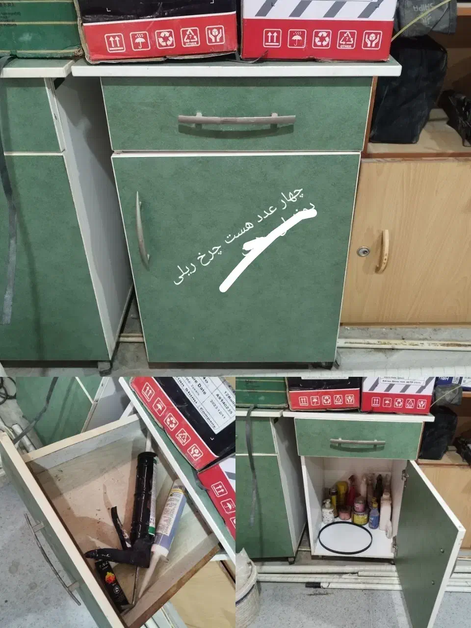 کمد پایه ریلی|کتابخانه، شلف، قفسه‌های دیواری|یزد, |دیوار