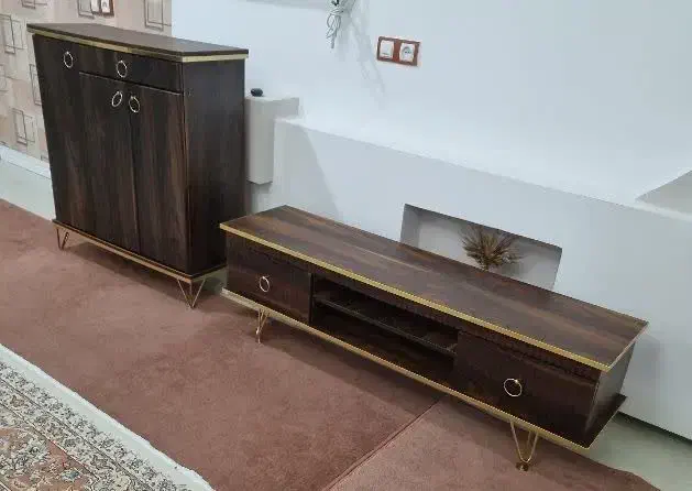 فروش میز تلویزیونی و جا کفشی ست|میز تلویزیون|کوهدشت, |دیوار