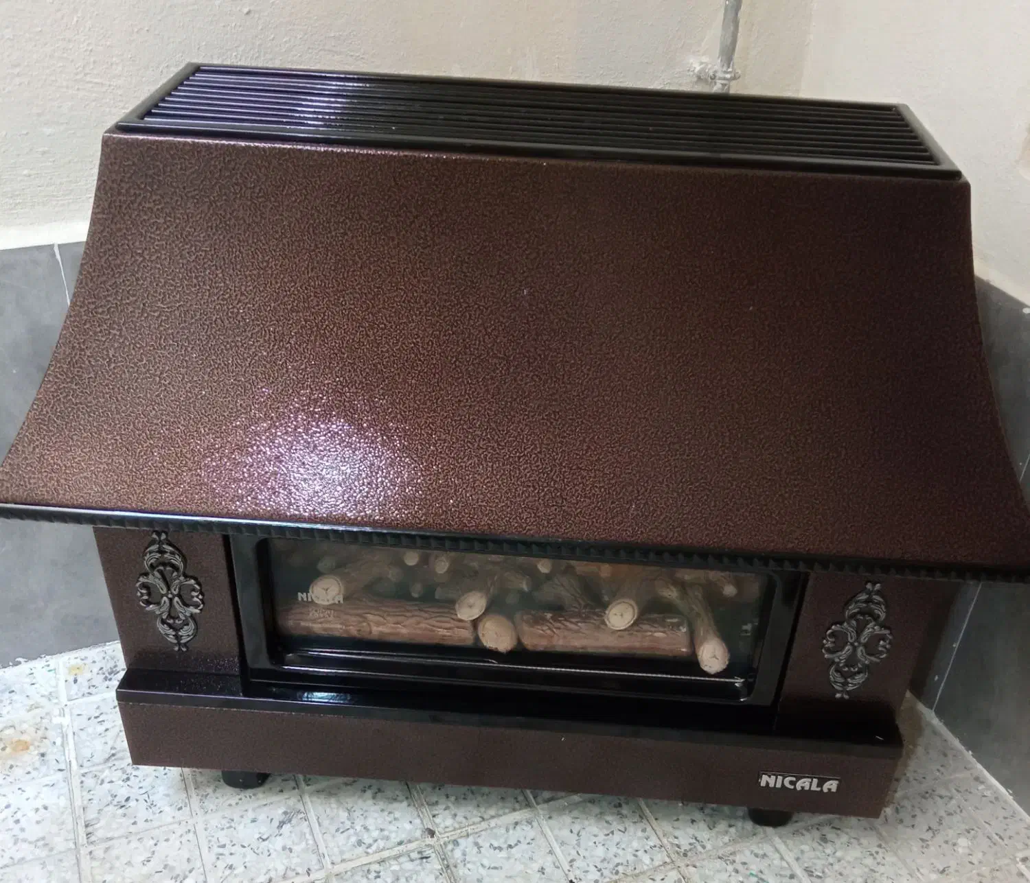 شومینه 28هزار نیک کالا شیشه اصل المان آدونیس مشهد|بخاری، هیتر، شومینه|ارومیه, |دیوار