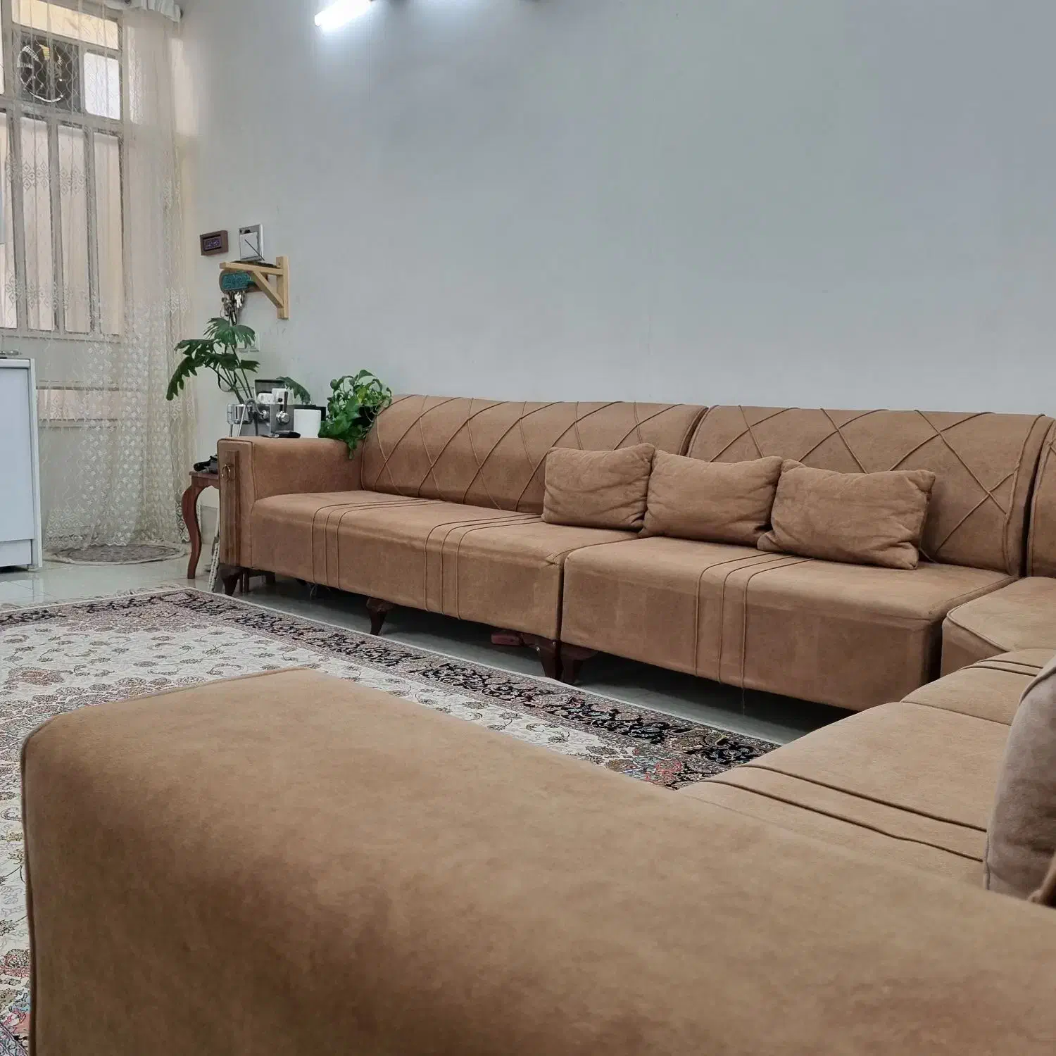 فروش مبل ده نفره|مبلمان خانگی و میز عسلی|بندر امام خمینی, |دیوار