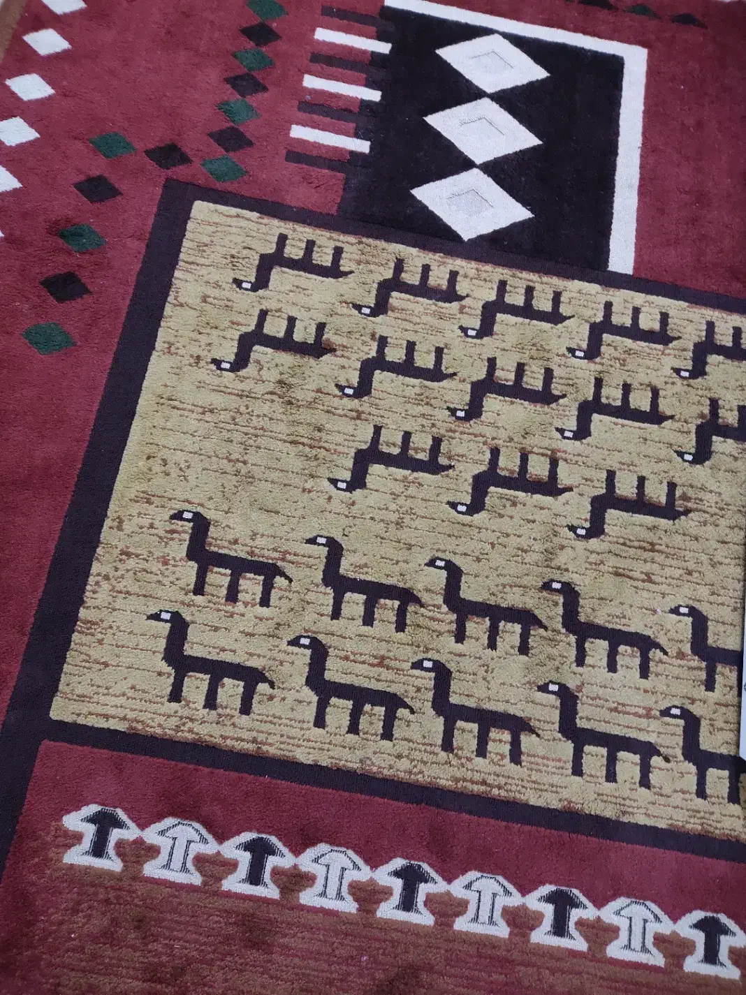 گلیم فرش 9متری|فرش|اهواز, مجاهد|دیوار