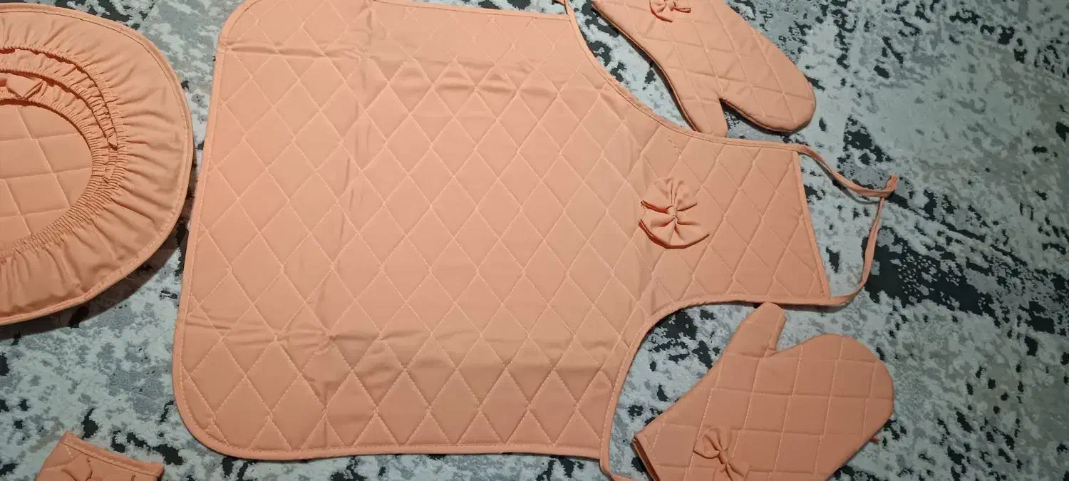 سرویس پیشبند عروس|سفره، حوله، دستمال آشپزخانه|شیراز, شهرک سراج|دیوار