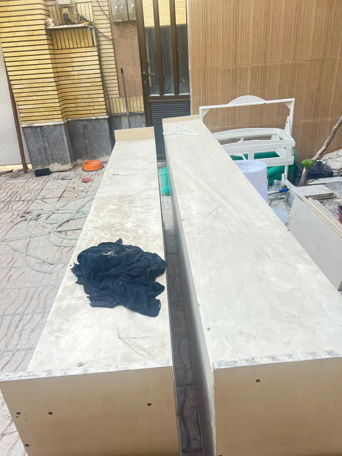 دو‌عدد کتابخانه یا قفسه یا دکور مغازه|کتابخانه، شلف، قفسه‌های دیواری|مشهد, چهارچشمه|دیوار