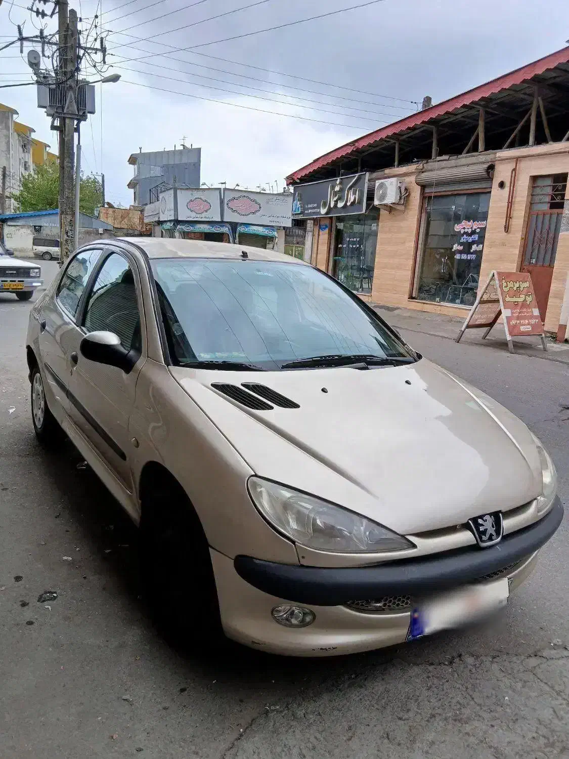 پژو206مدل83جلوعقب پلمپ سقف بیرنگ ماشین تهران|خودرو سواری و وانت|رشت, سلیمانداراب|دیوار