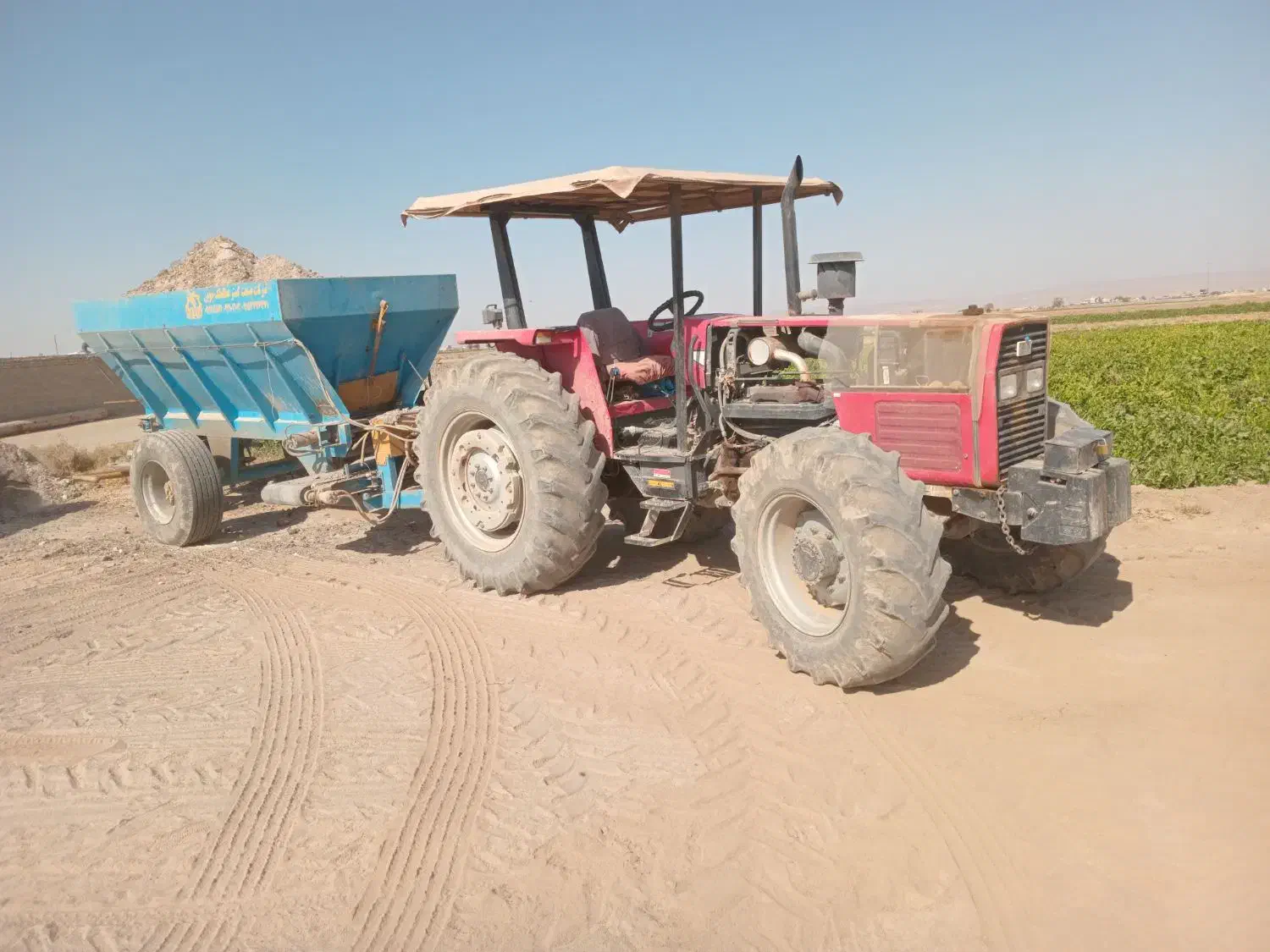 دستگاه کود پاش دامی تمام هیدرولیک|ماشینآلات صنعتی|عطاملک, |دیوار