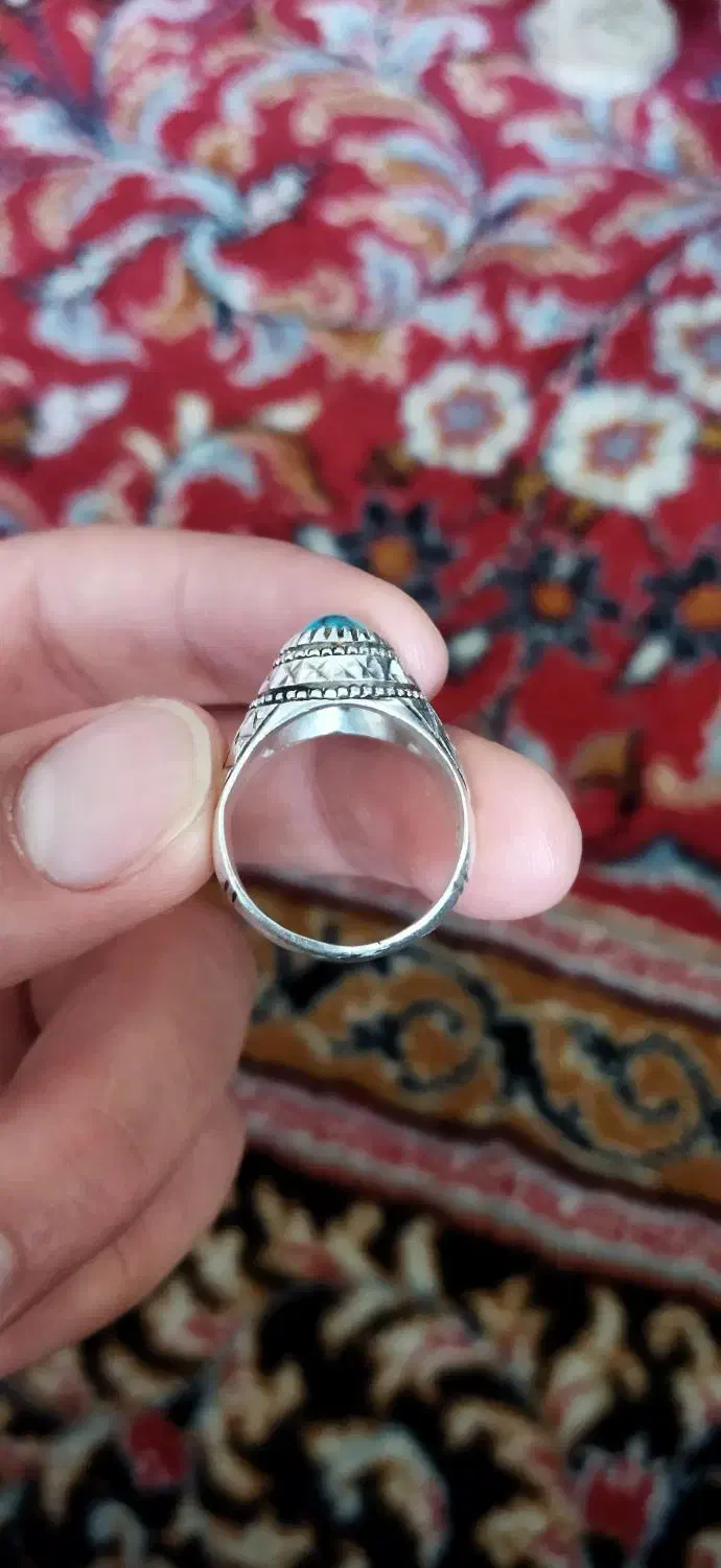 انگشتر نقره دستساز|جواهرات|دهدشت, |دیوار