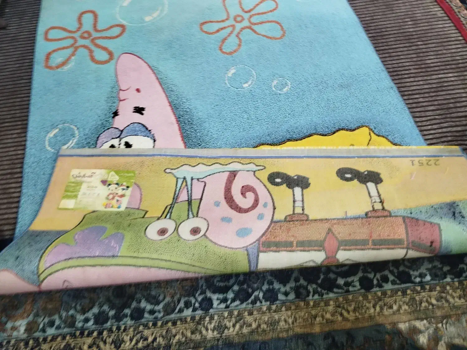 فرش کودک|گلیم، جاجیم، گبه|اهواز, کمپلو جنوبی|دیوار