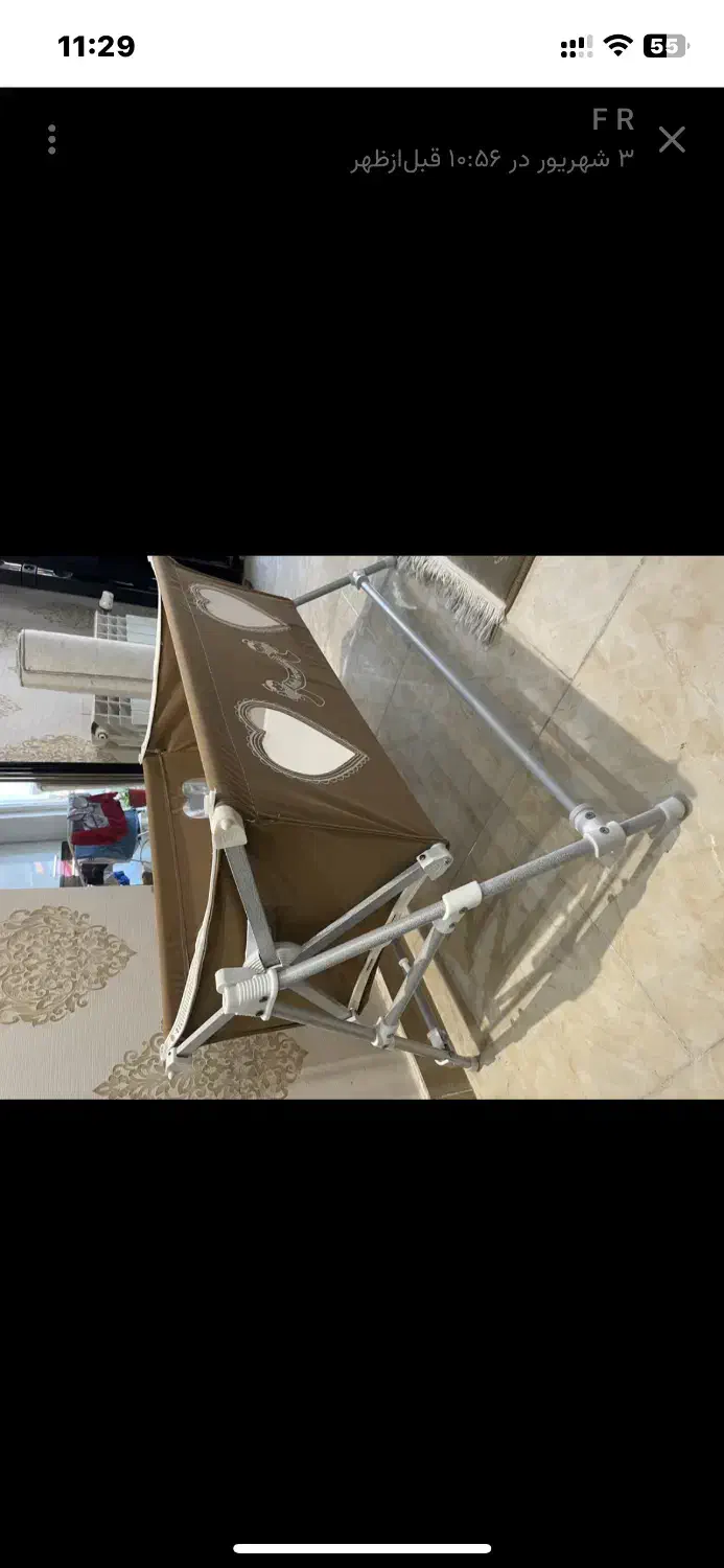 گهواره تخت شو کودک|تخت و صندلی بچه|بابل, |دیوار