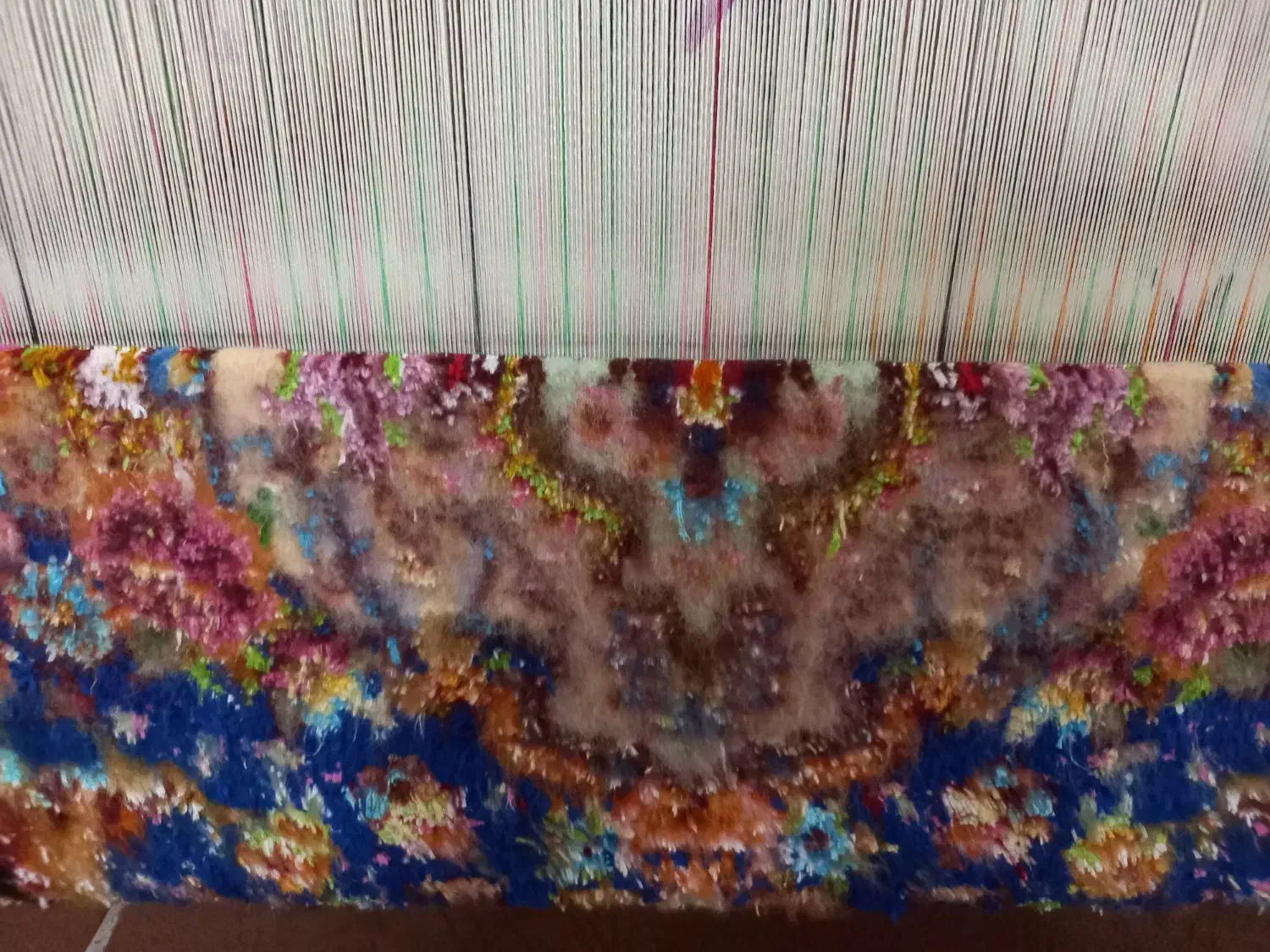 فرش ابریشم دستباف ۳متری سالاری  تبریز|فرش|باقرشهر, |دیوار