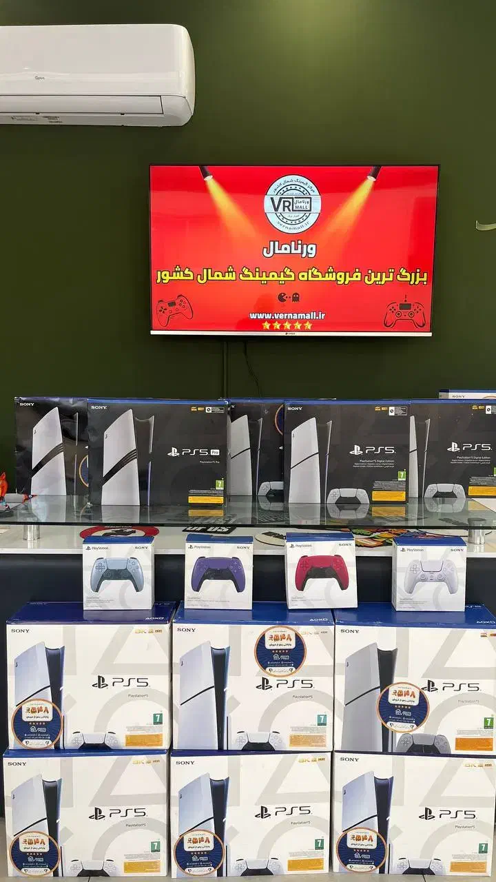 آکبندPS5 slim +گارانتی 18 ماه دیجیتال و استاندارد|کنسول، بازی ویدئویی و آنلاین|رشت, حسین آباد|دیوار