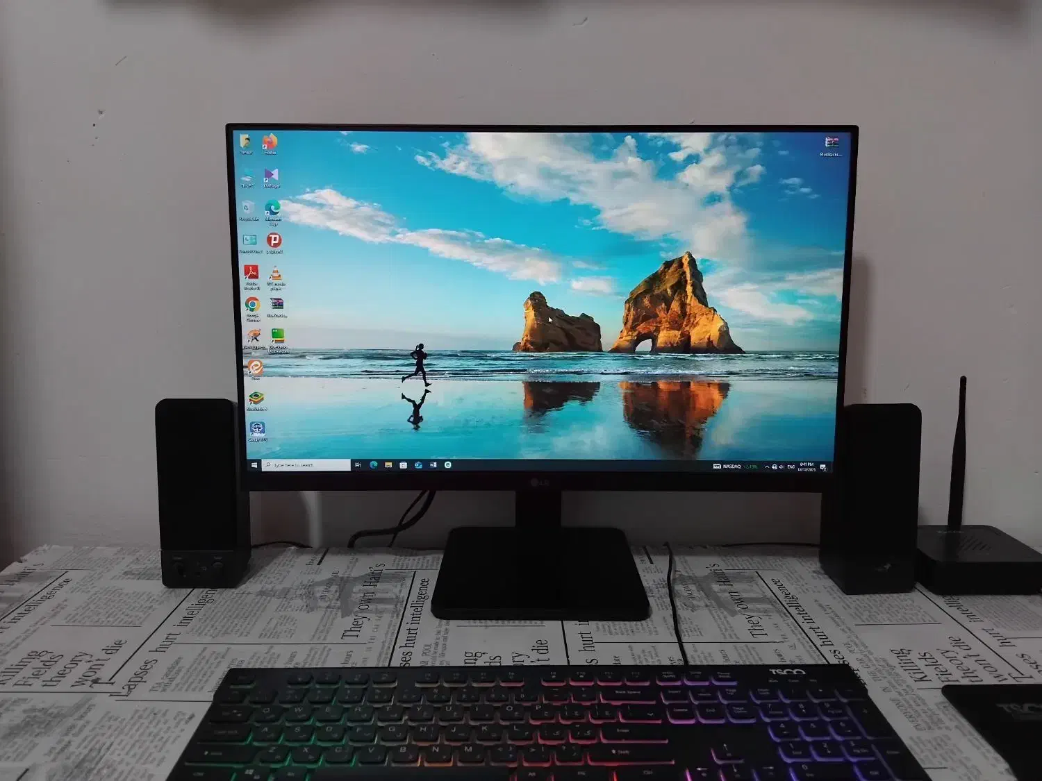 مانیتور ال جی 24 اینچ|قطعات و لوازم جانبی رایانه|ساری, |دیوار