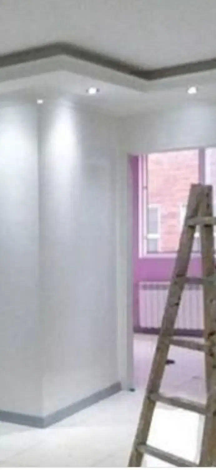 رنگ کار  نقاش ساختمان     اجرای انواع رنگ پلاستیک|خدمات پیشه و مهارت|قم, شهرک قدس|دیوار