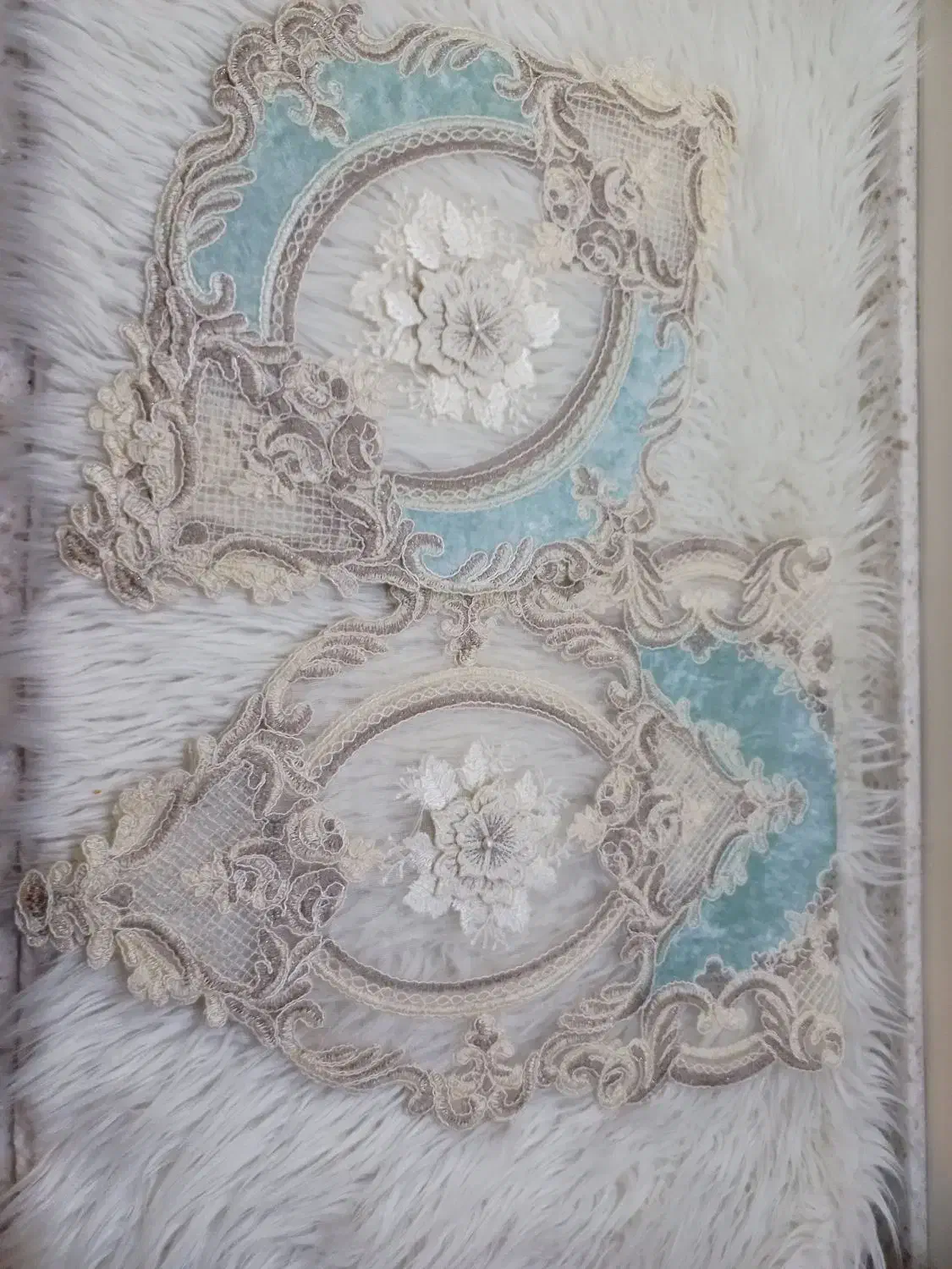 سه تیکه رو میزی|پرده، رانر، رومیزی|مشهد, فلسطین|دیوار