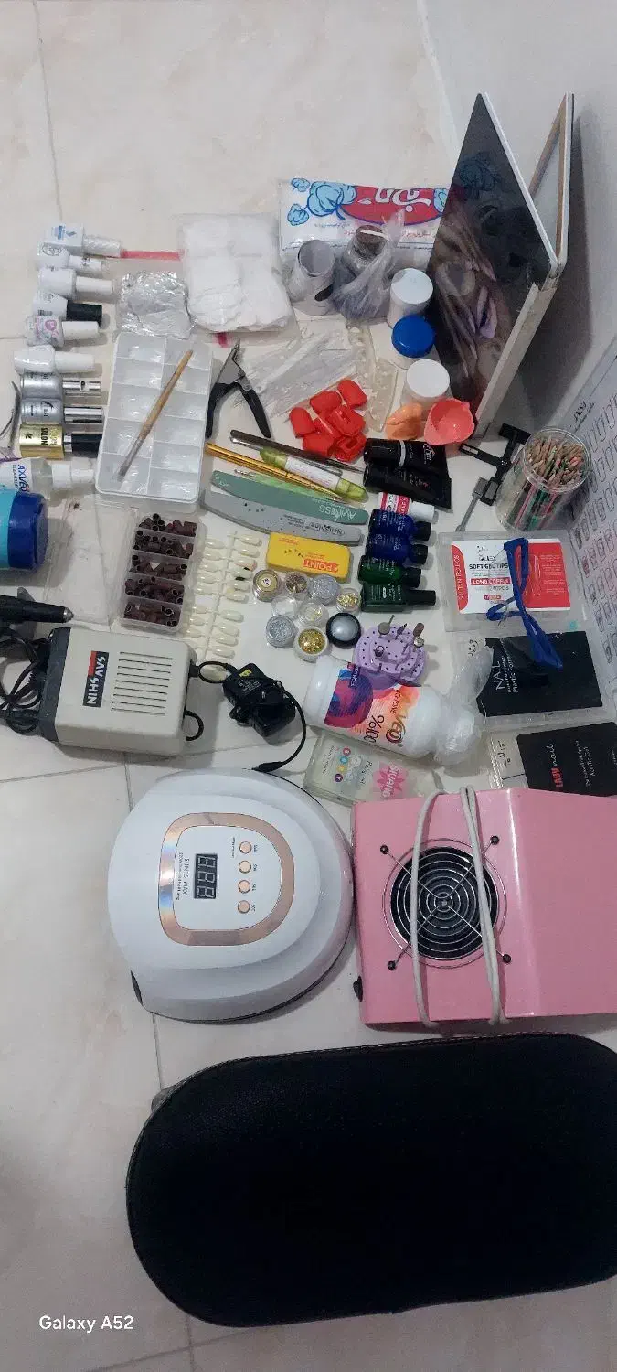 وسایل کاشت ناخن|آرایشی، بهداشتی، درمانی|کرمانشاه, |دیوار