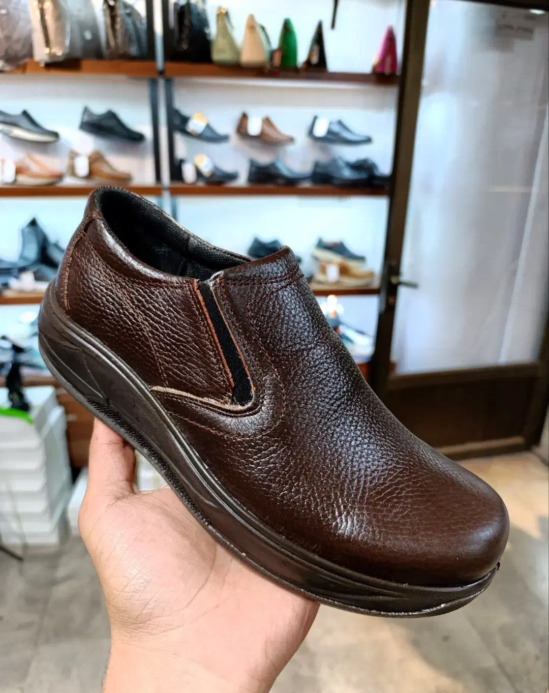 کفش های چرم مردانه|کیف، کفش، کمربند|قم, نیروگاه|دیوار