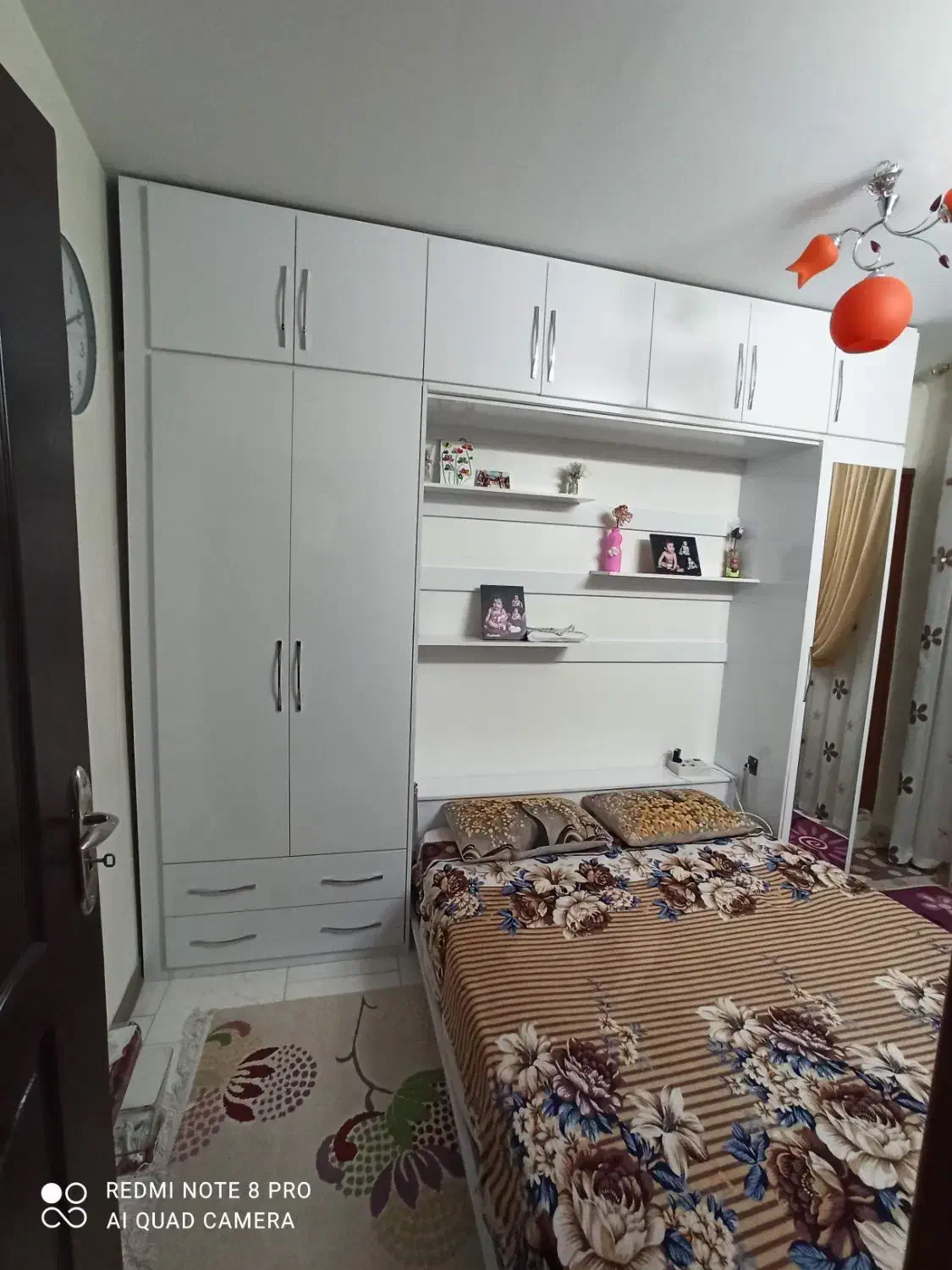 کمددیواری|جاکفشی، کمد، دراور|تاکستان, |دیوار