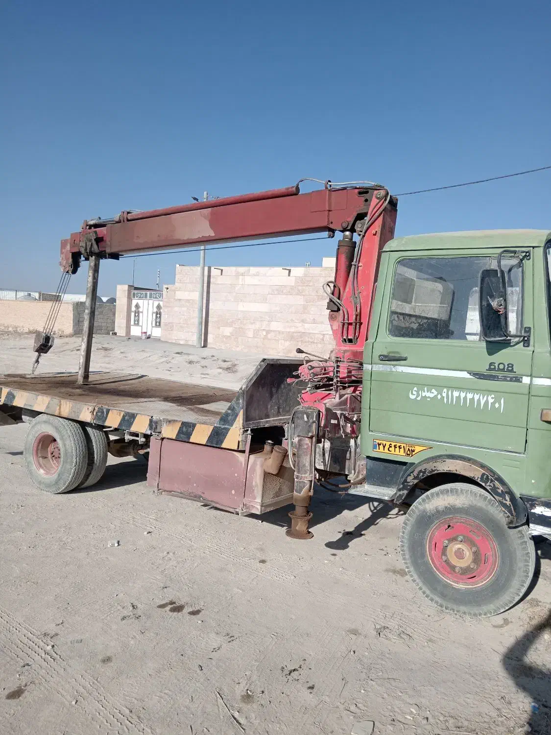 جرثقیل خاور608|خودرو سنگین|تیران, |دیوار