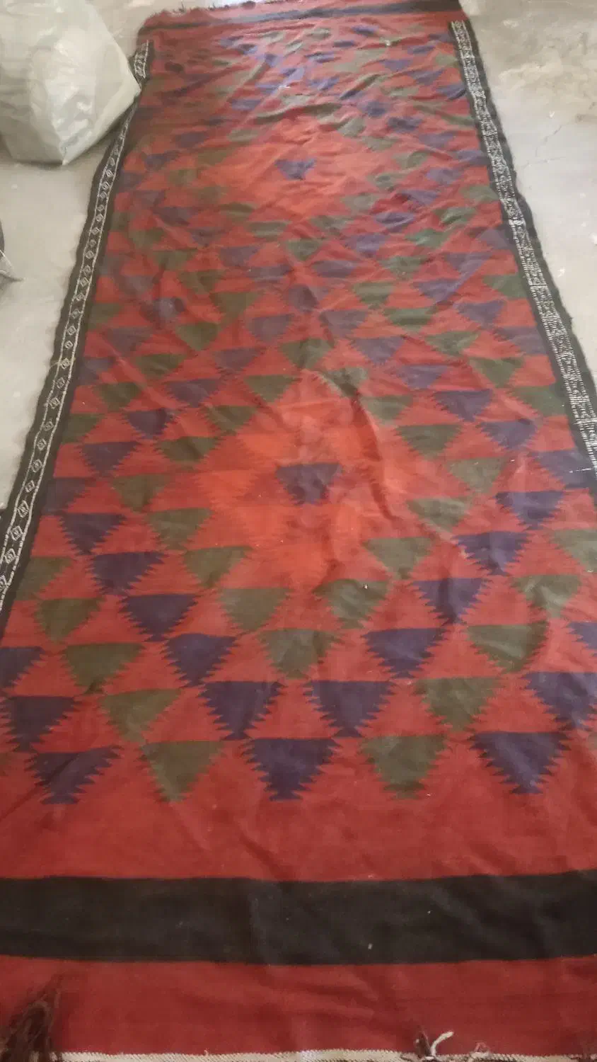 گلیم پشمی|گلیم، جاجیم، گبه|ساوه, |دیوار