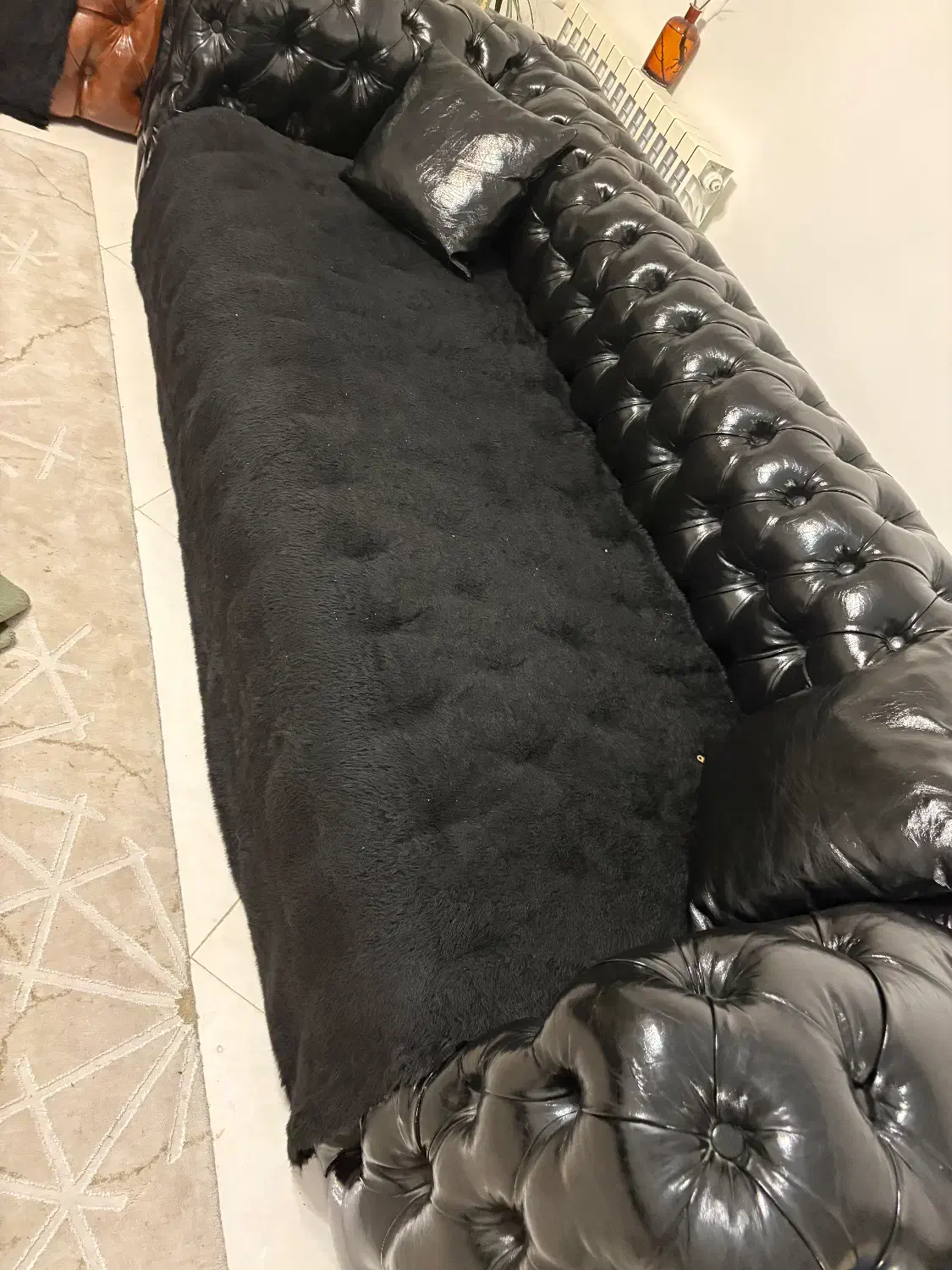 مبل چرم نه نفره|مبلمان خانگی و میز عسلی|تهران, سلسبیل شمالی|دیوار