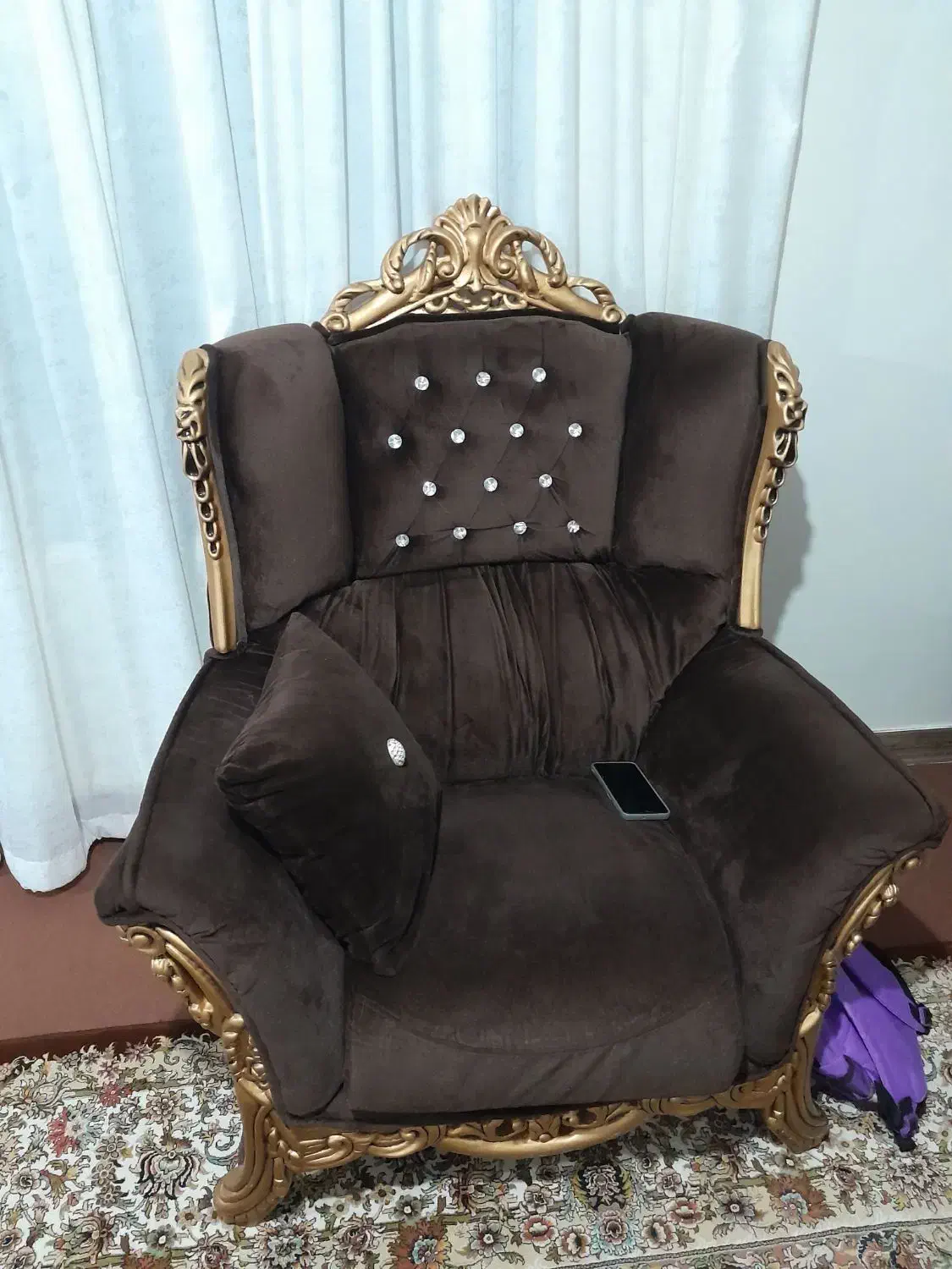 مبل سلطنتی|مبلمان خانگی و میز عسلی|باغستان, |دیوار