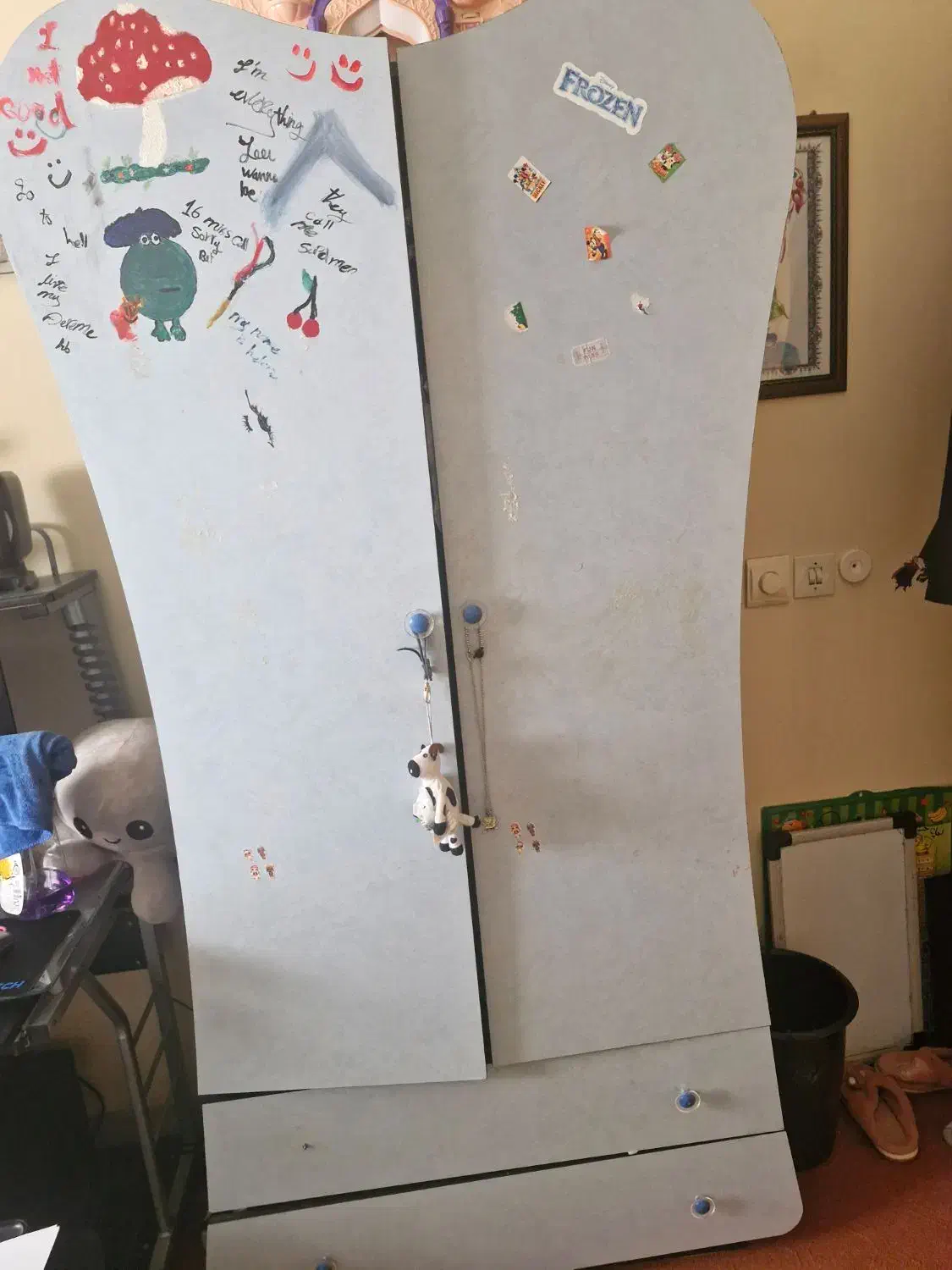 کمد جاکتابی میزکودک|تخت و صندلی بچه|بندر ماهشهر, |دیوار