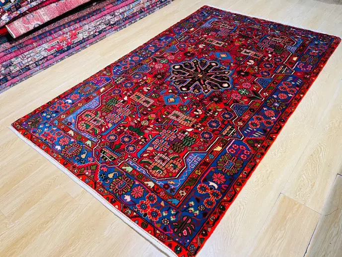 فرش پرده ای لاکی بافت نهاوند اکبند|فرش|تهران, سلسبیل شمالی|دیوار