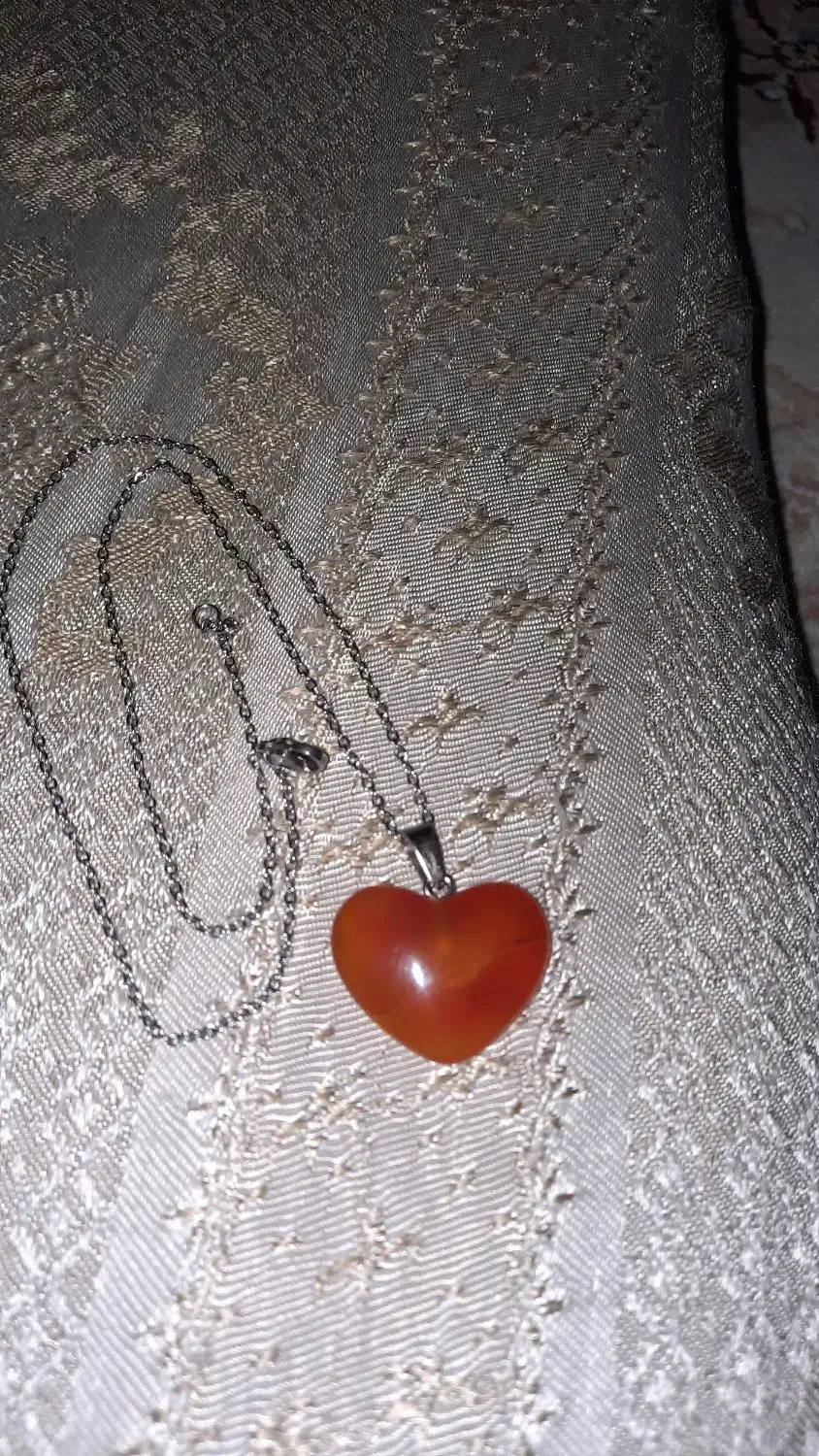 گردنی عقیق قلبی|جواهرات|تهران, فلاح|دیوار